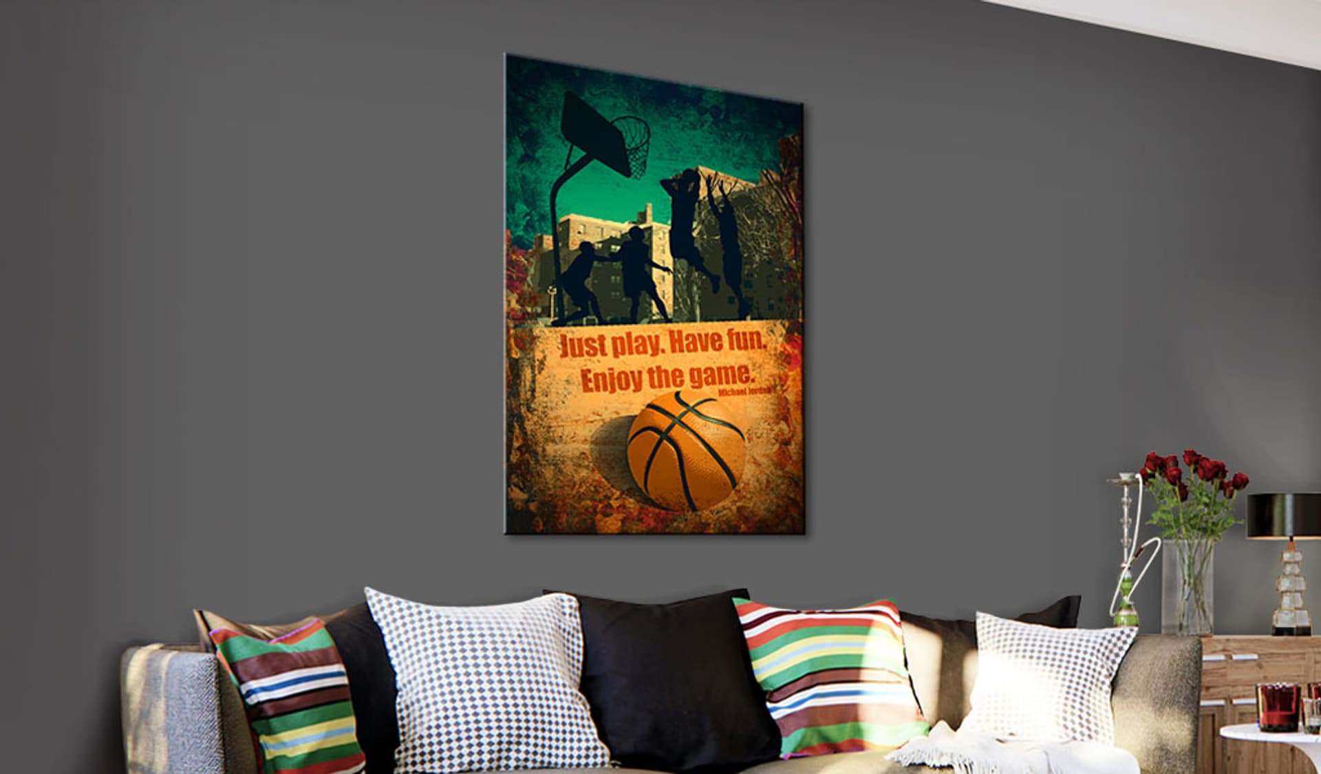 

Obraz - Enjoy the game (rozmiar 80x120)