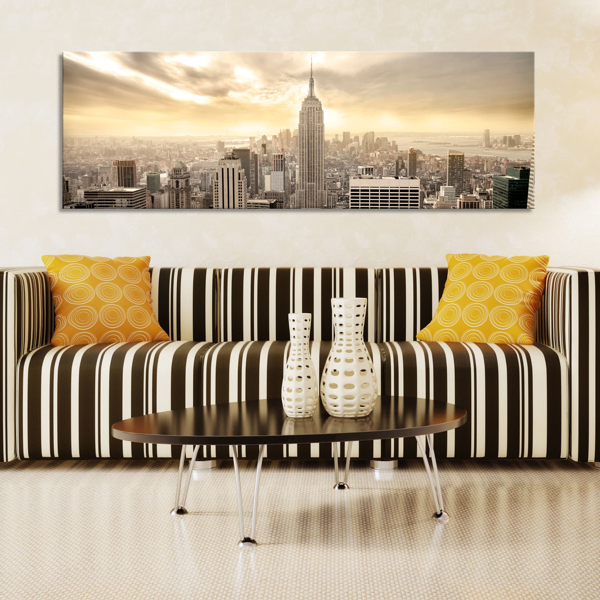 

Obraz - New York City among the clouds (rozmiar 135x45)