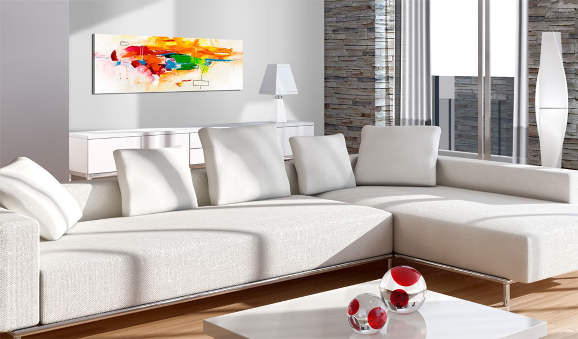 

Obraz - Colors celebration (rozmiar 120x40)