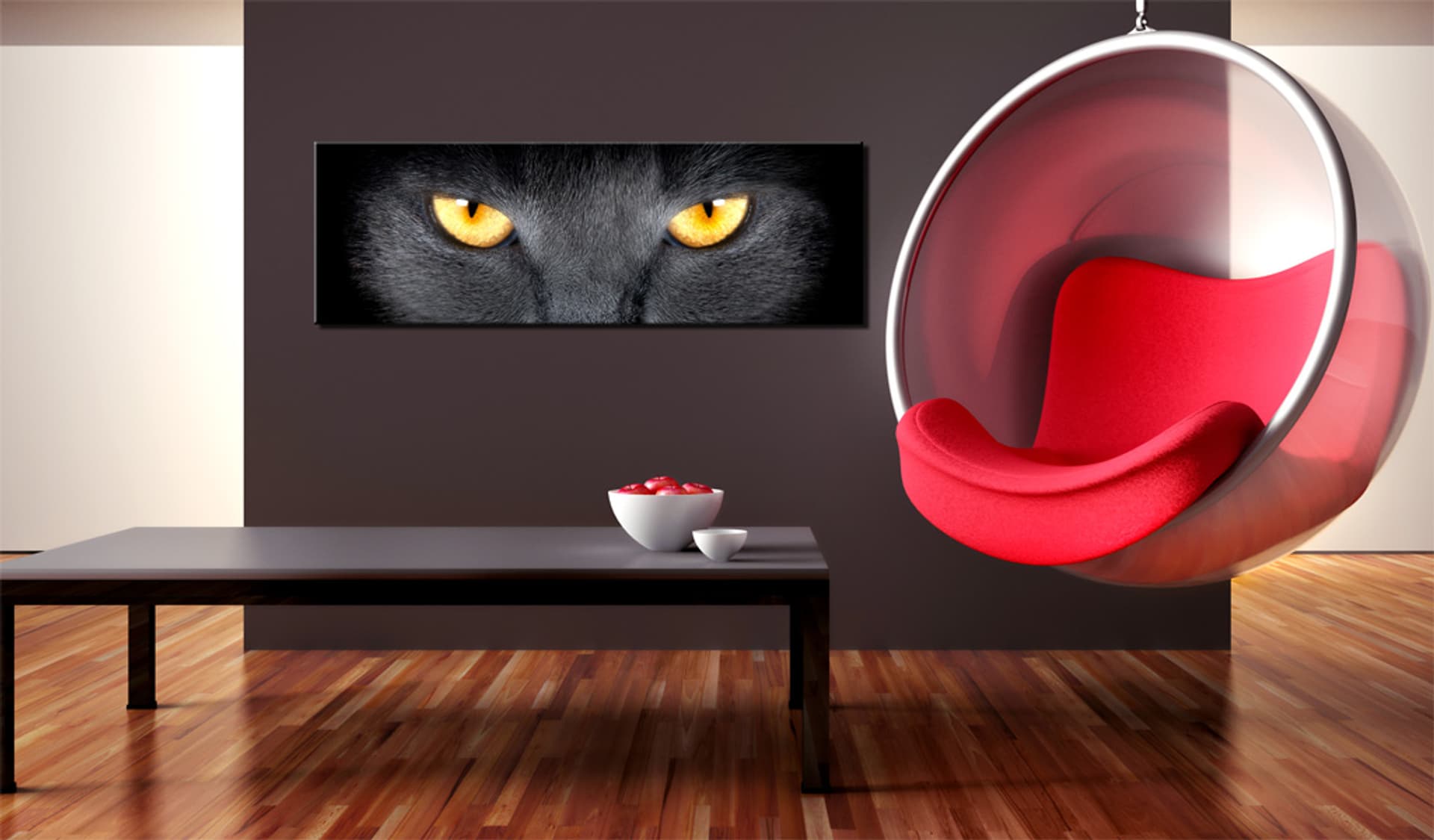 

Obraz - Look into my eyes... (rozmiar 135x45)