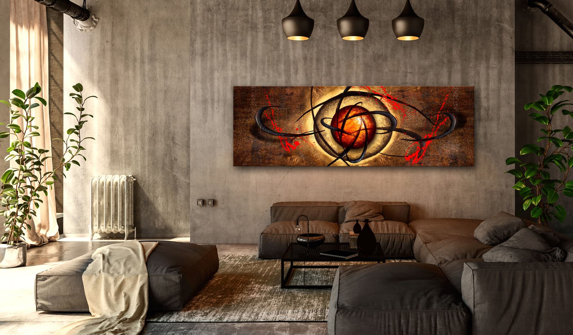 

Obraz - Diabelskie oko (rozmiar 120x40)