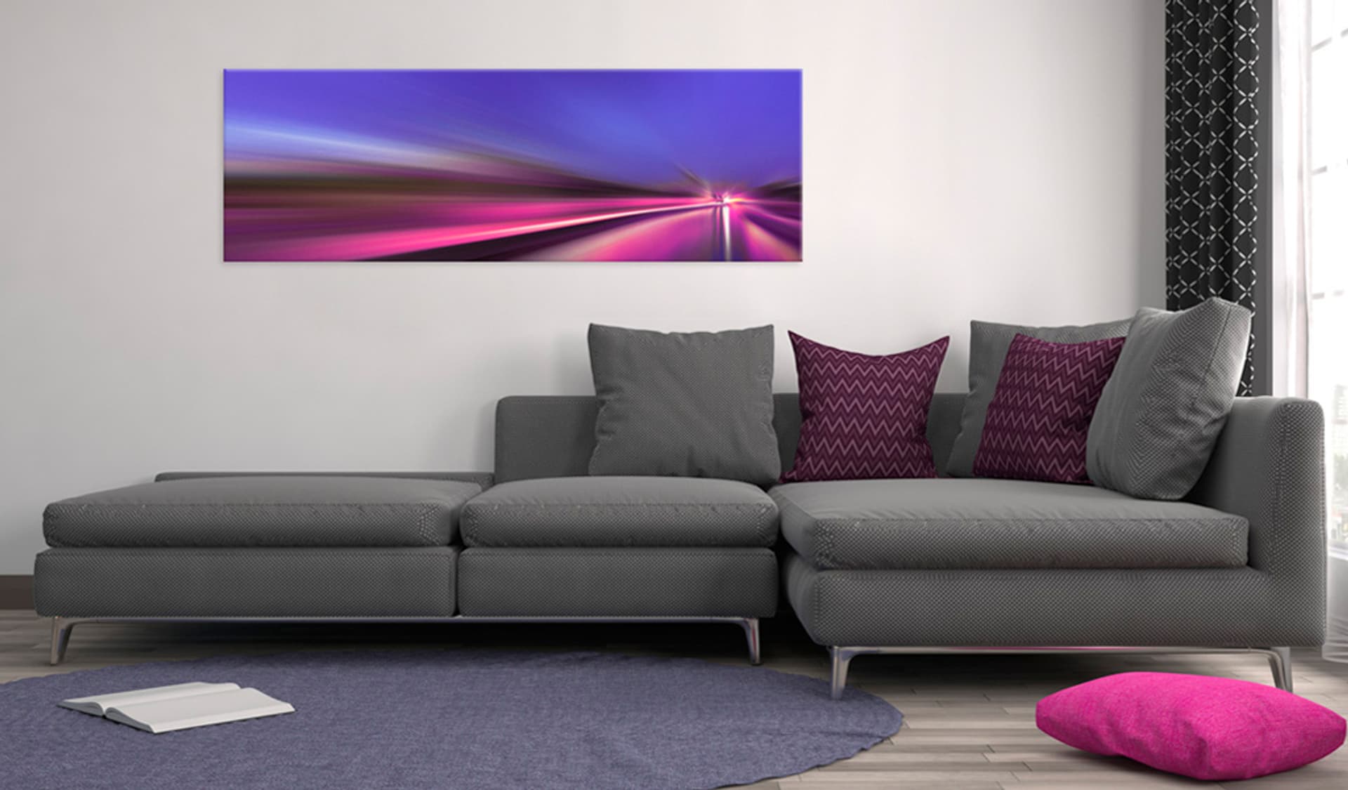 

Obraz - Port nowoczesności (rozmiar 135x45)