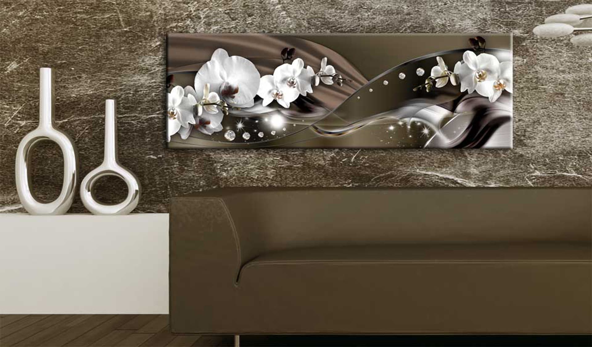 

Obraz - Czekoladowy taniec orchidei (rozmiar 150x50)