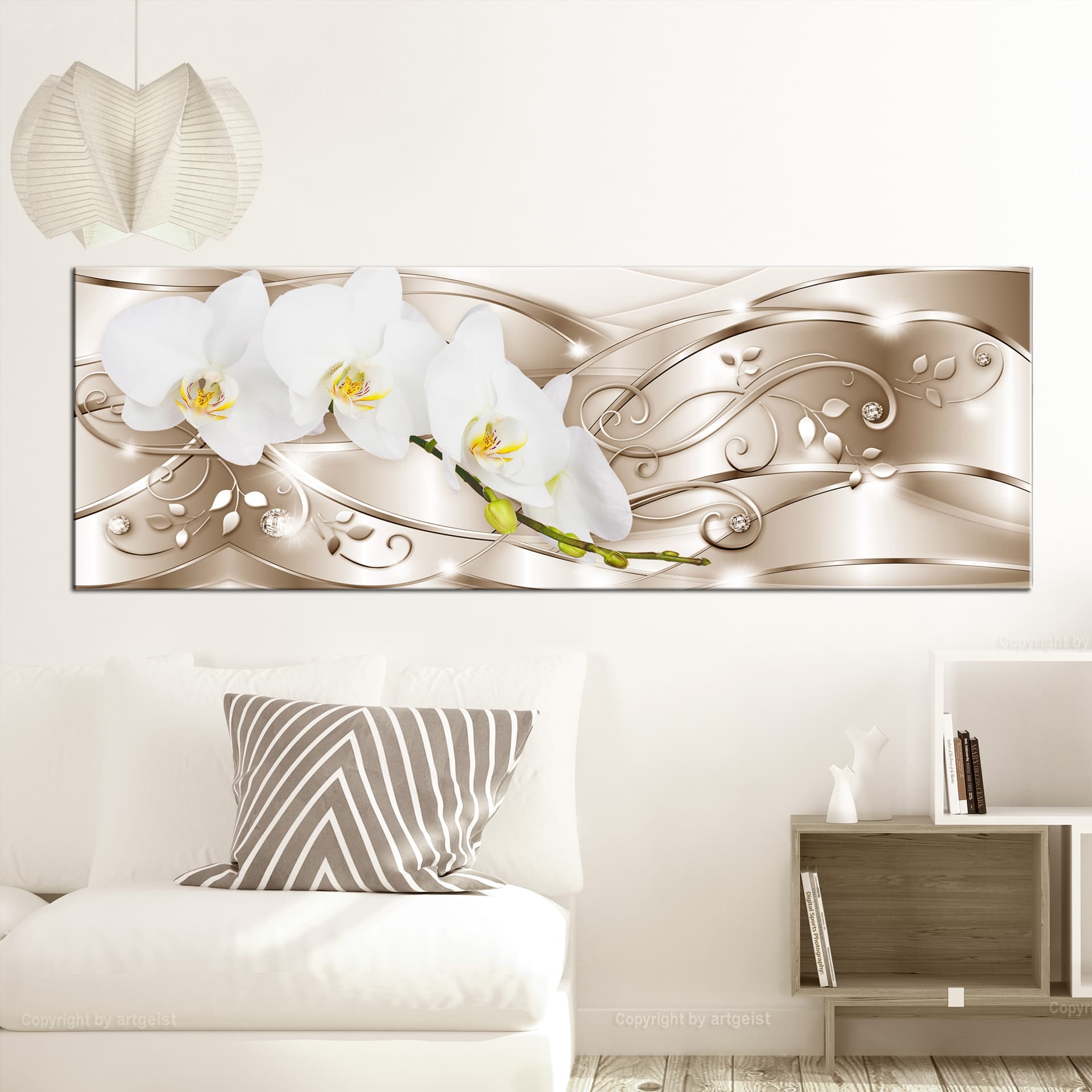 

Obraz - Rozkwitanie (1-częściowy) wąski beżowy (rozmiar 120x40)