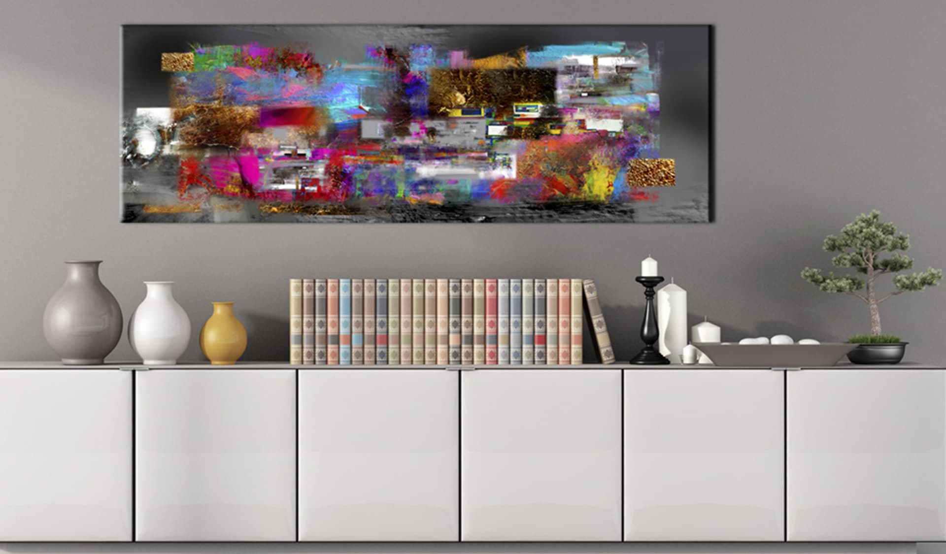 

Obraz - Artystyczna epifania (rozmiar 120x40)
