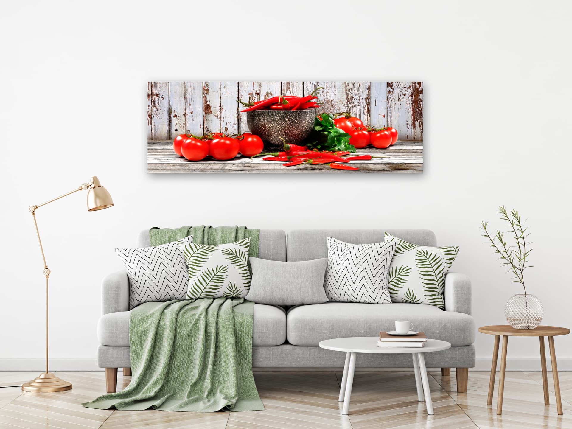 

Obraz - Czerwone warzywa (1-częściowy) drewno wąski (rozmiar 150x50)