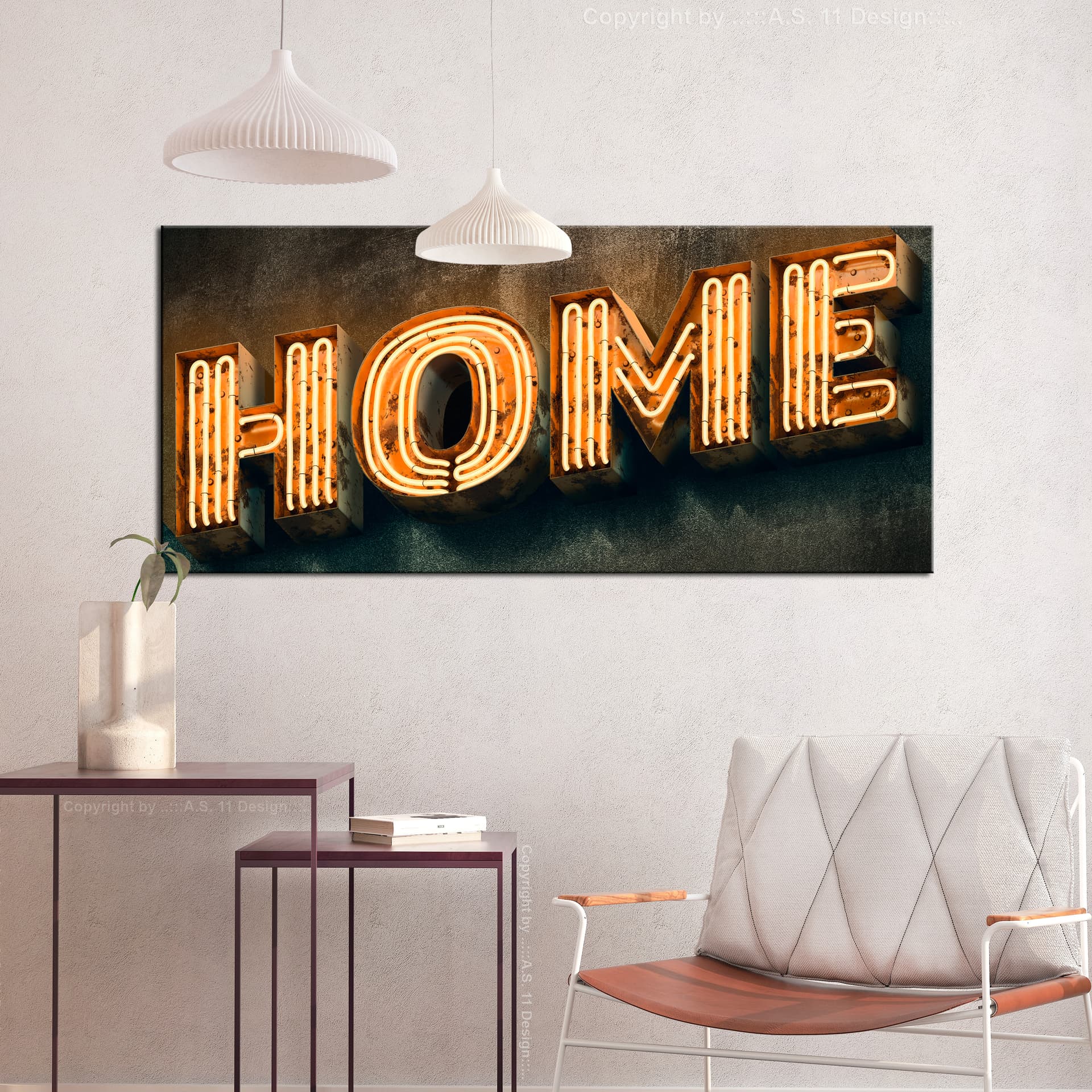 

Obraz - Oldschoolowy neon (rozmiar 100x45)
