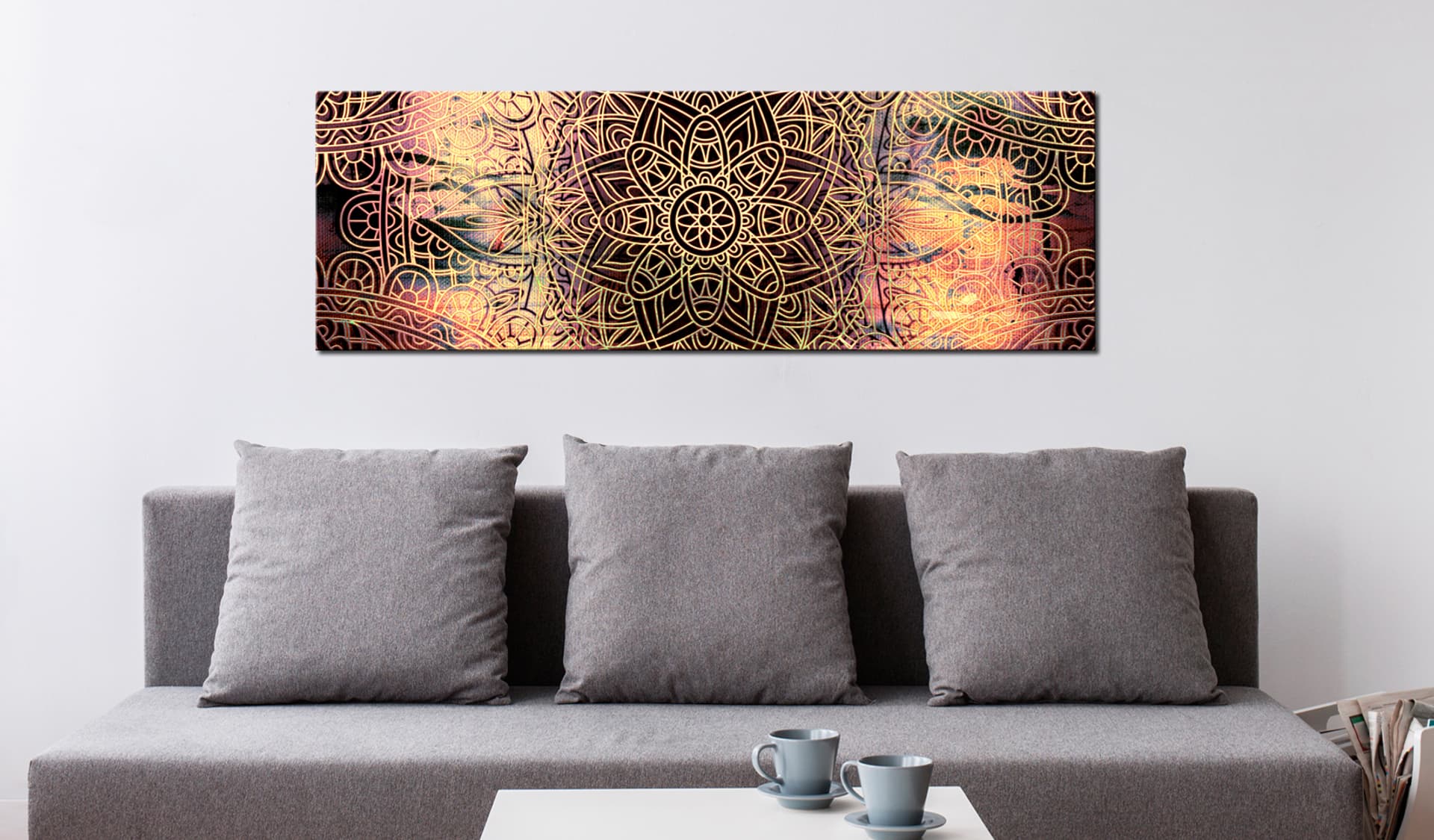 

Obraz - Mandala: Słoneczna poezja (rozmiar 135x45)