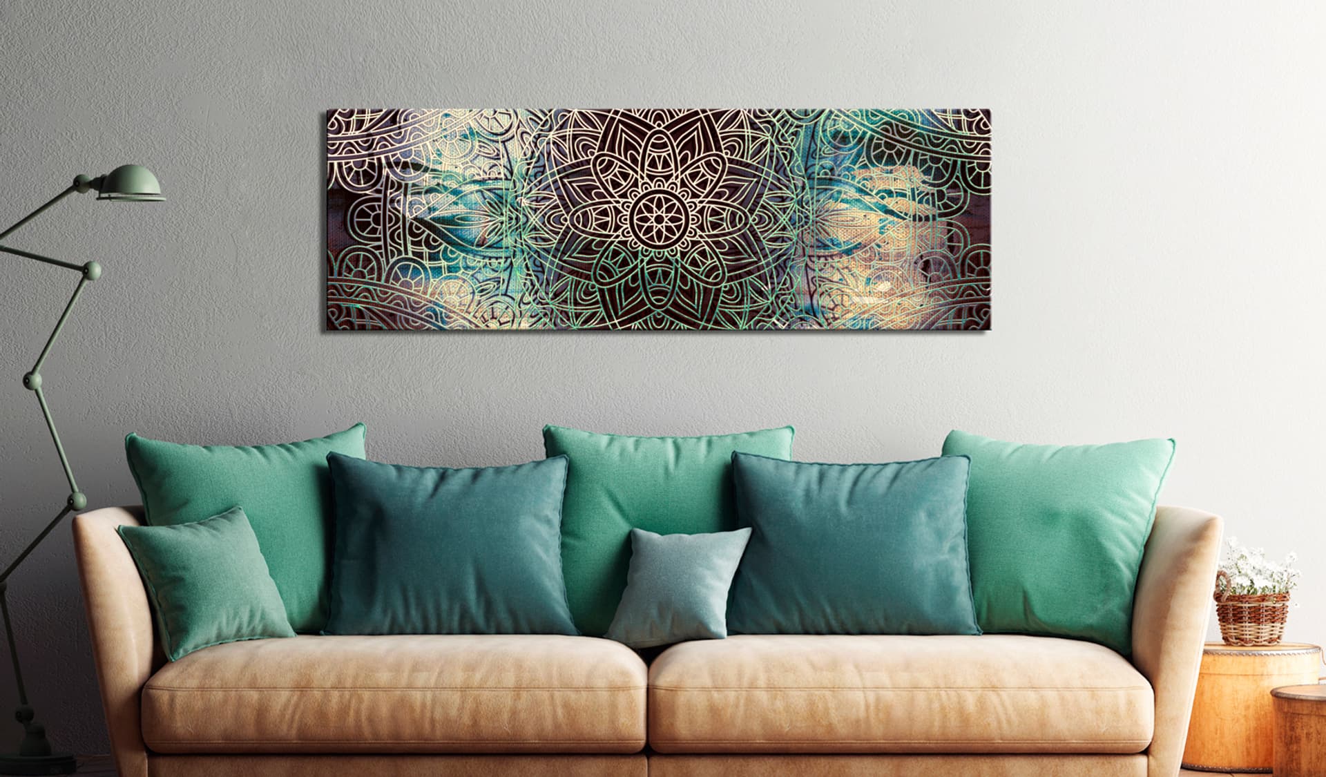 

Obraz - Mandala: Węzeł spokoju (rozmiar 120x40)