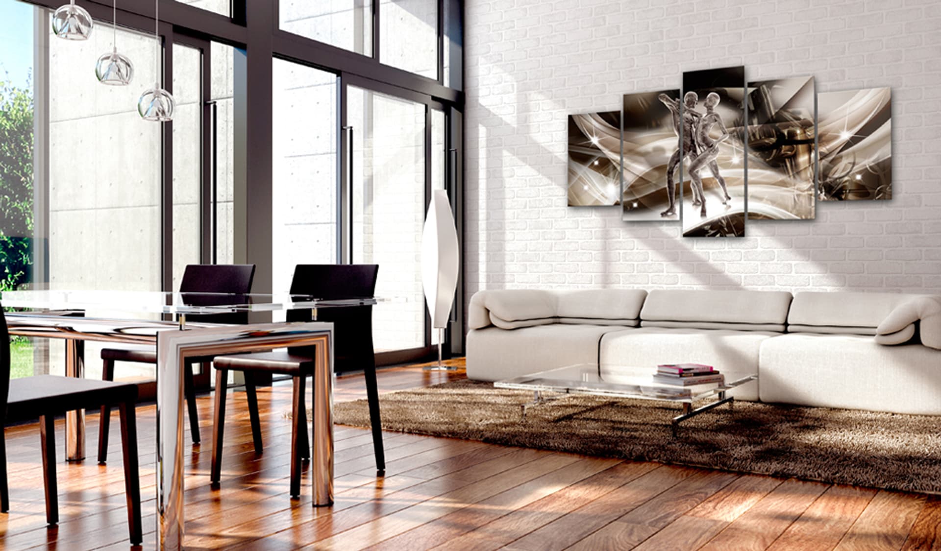 

Obraz - Galaktyka tańca (rozmiar 100x50)