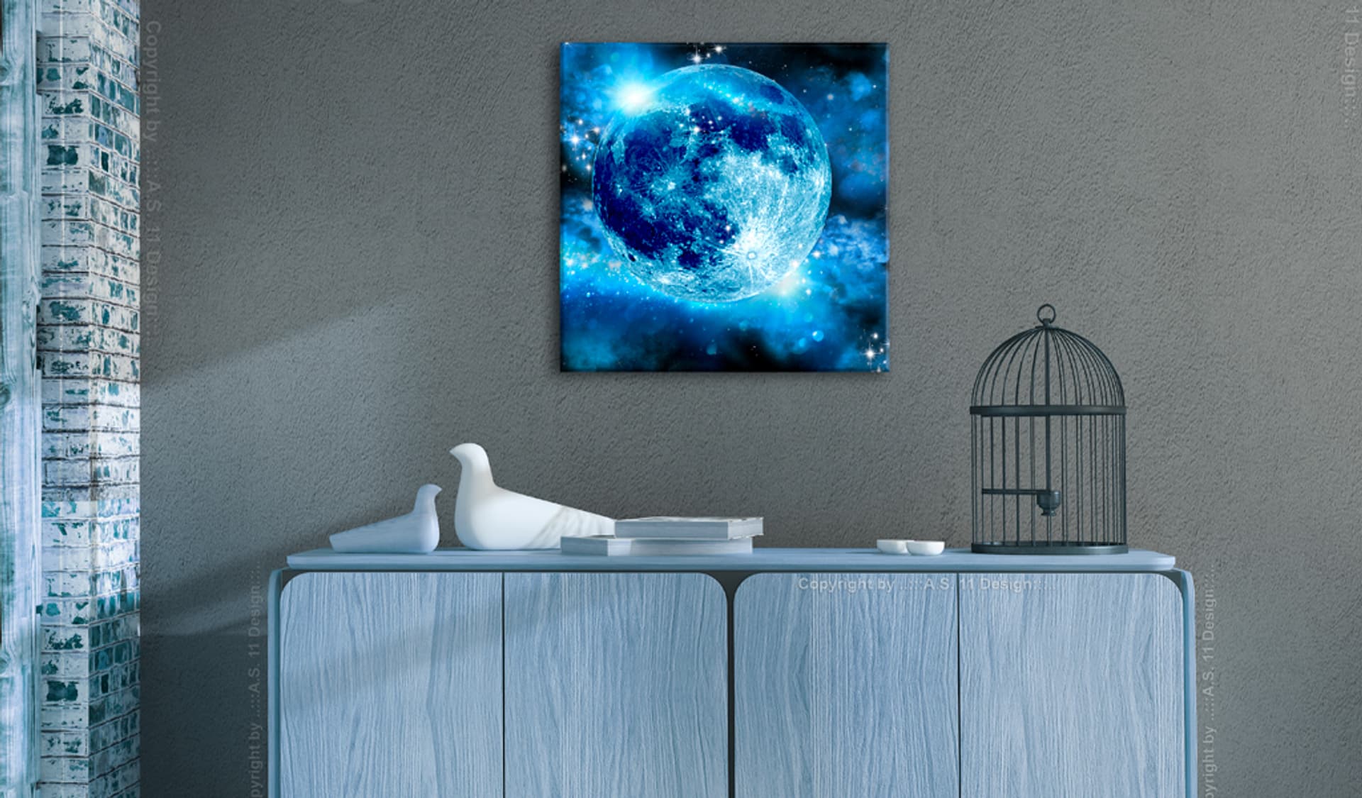 

Obraz - Magiczny księżyc (rozmiar 40x40)