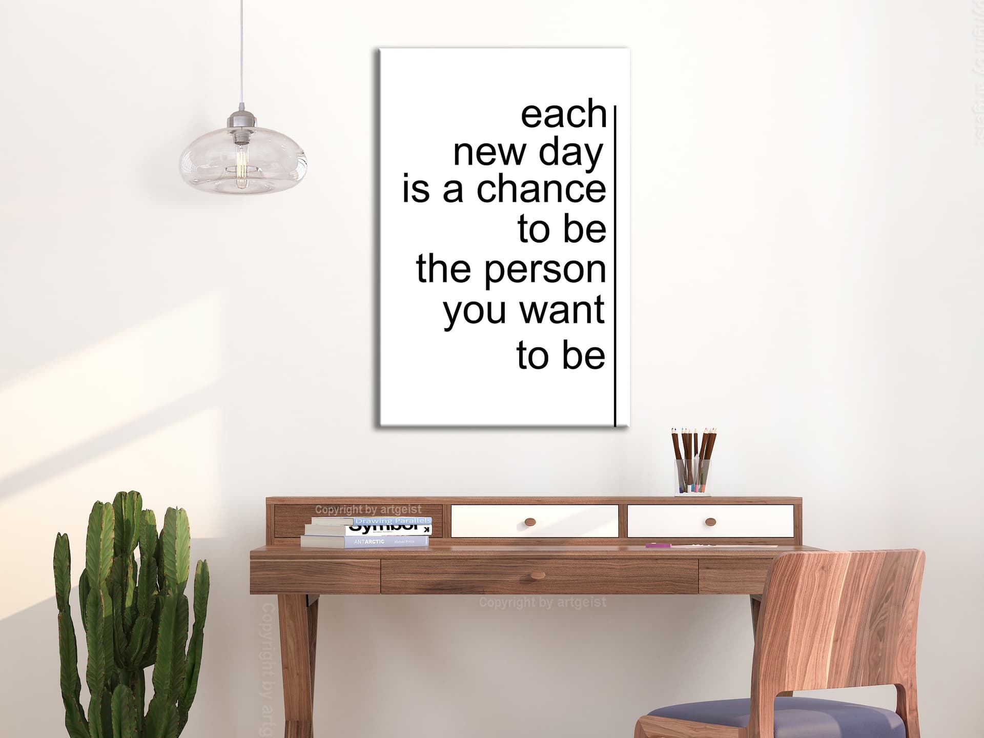 

Obraz - Inspirujący cytat (1-częściowy) pionowy (rozmiar 80x120)