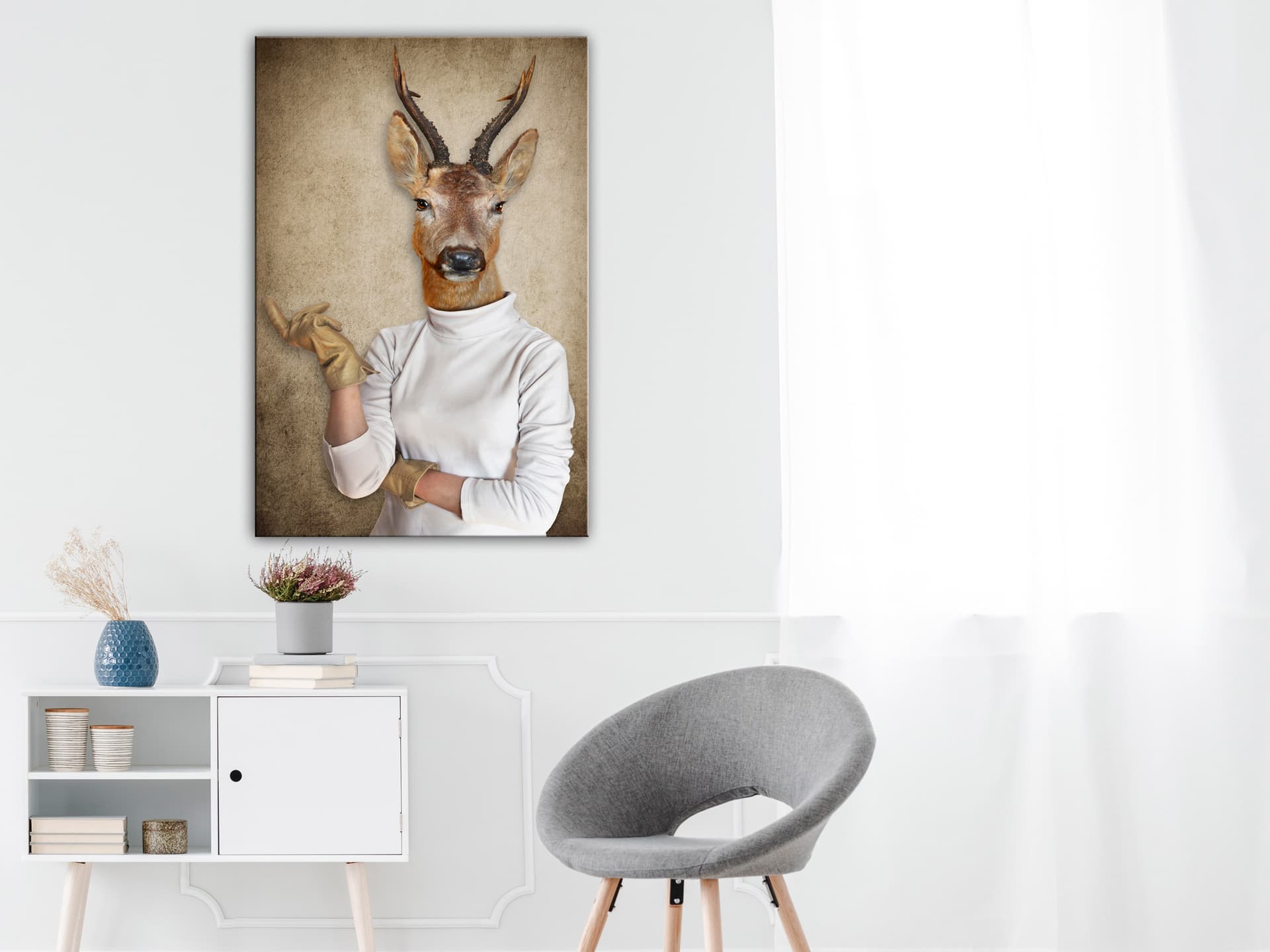 

Obraz - Pani domu (1-częściowy) pionowy (rozmiar 80x120)