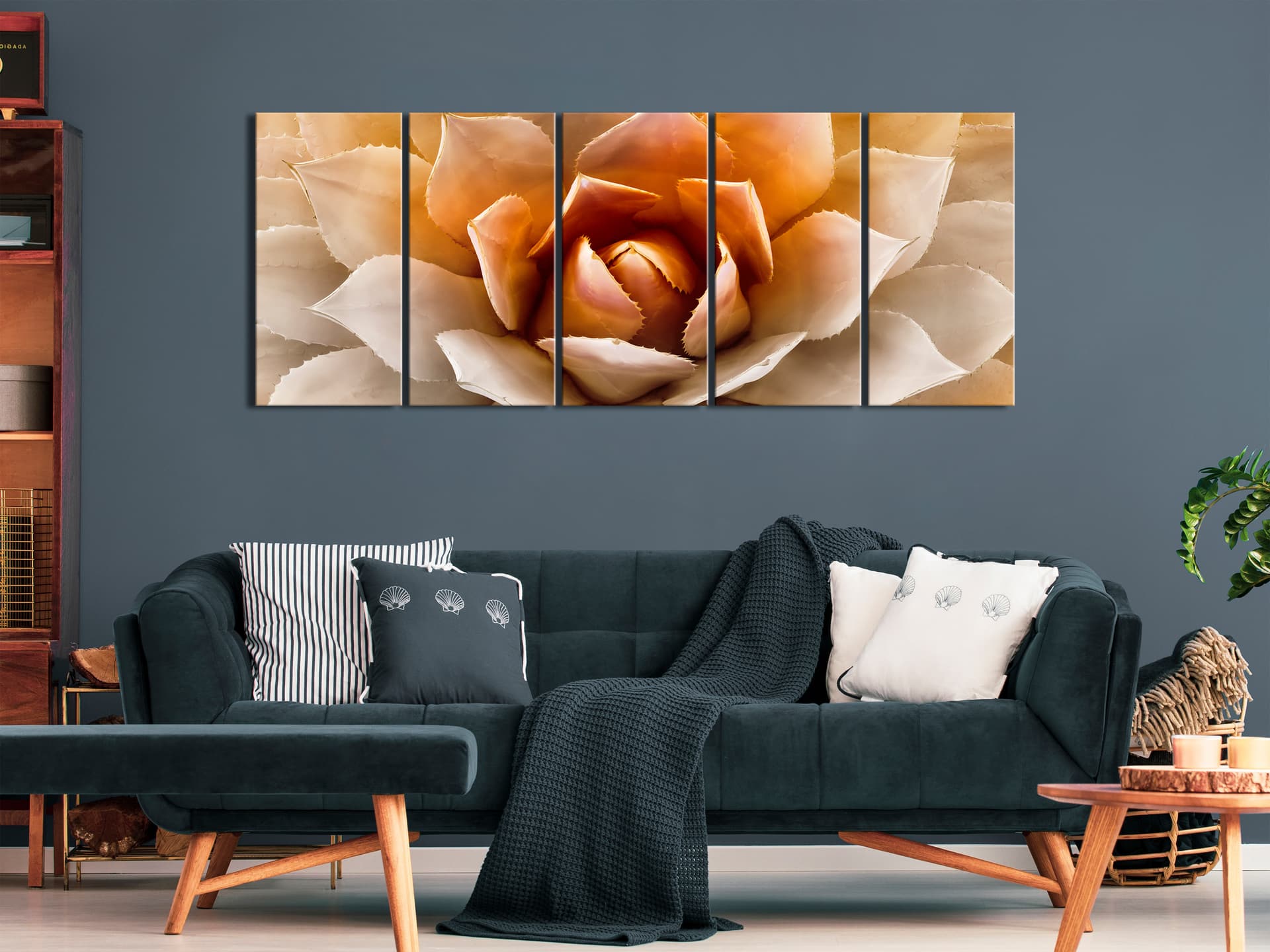 

Obraz - Agawa (5-częściowy) wąski pomarańczowy (rozmiar 225x90)