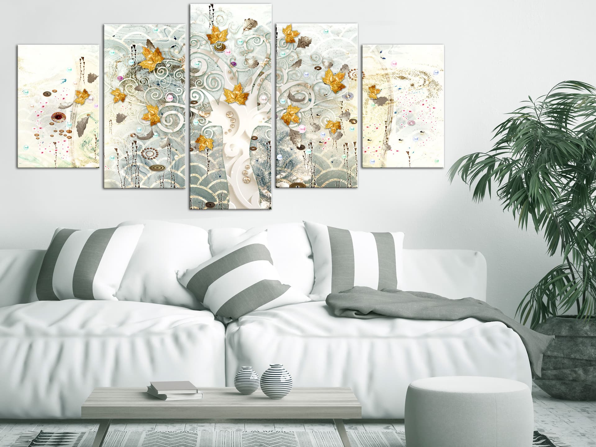 

Obraz - Jesienne liście (5-częściowy) szeroki (rozmiar 225x112.5)