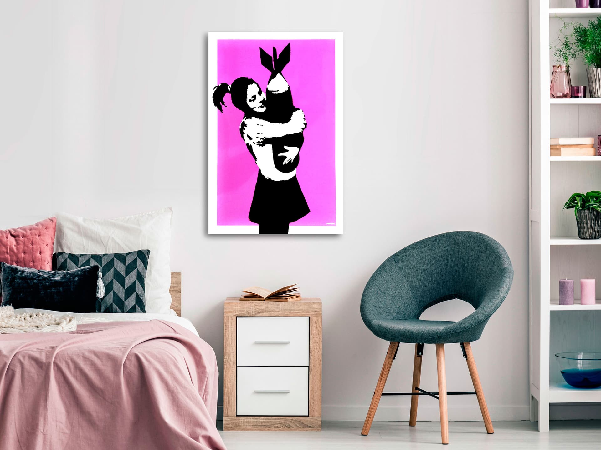 

Obraz - Bombowy uścisk (1-częściowy) pionowy (rozmiar 80x120)