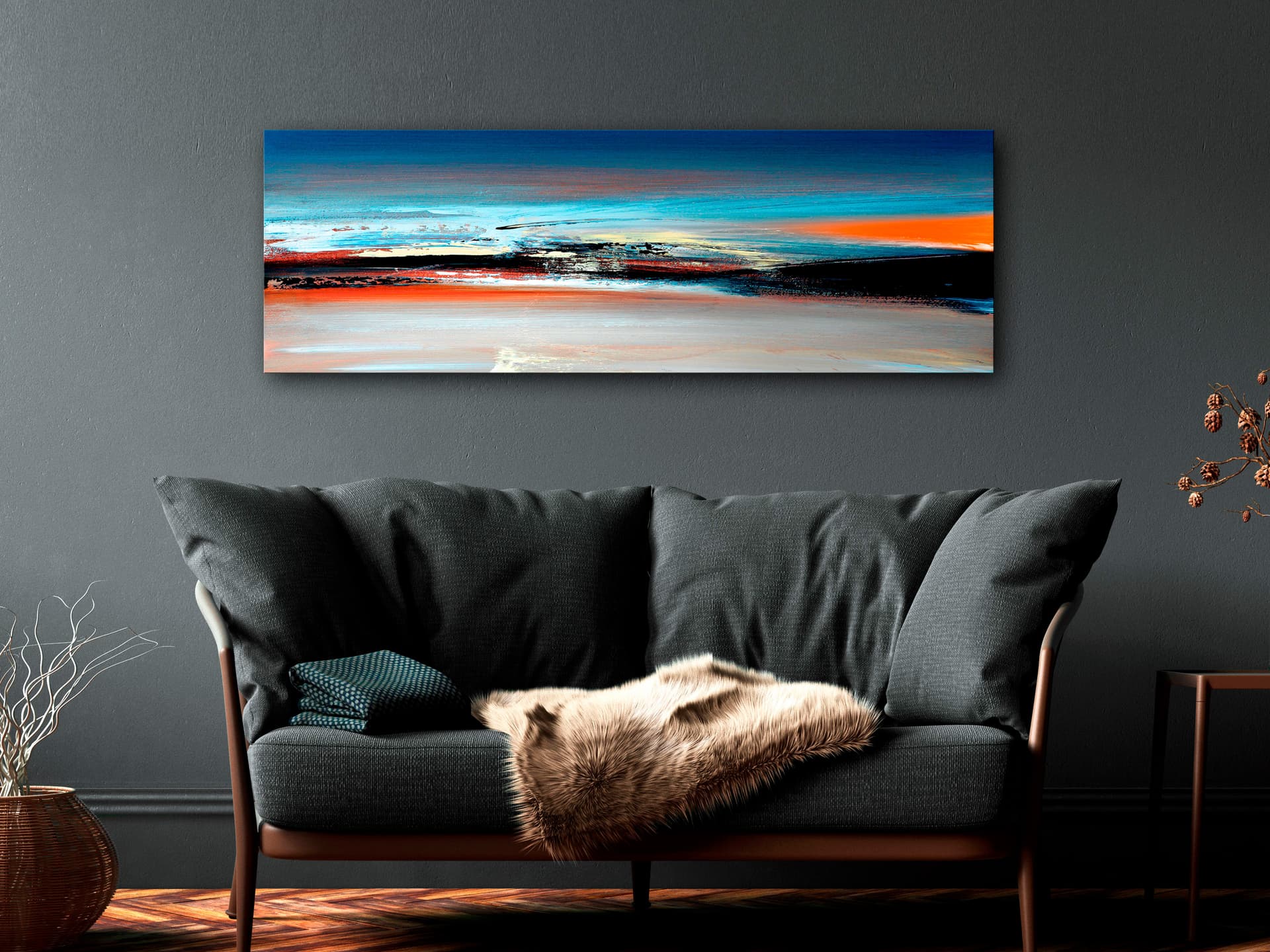 

Obraz - Pejzaż o świcie (1-częściowy) wąski (rozmiar 120x40)