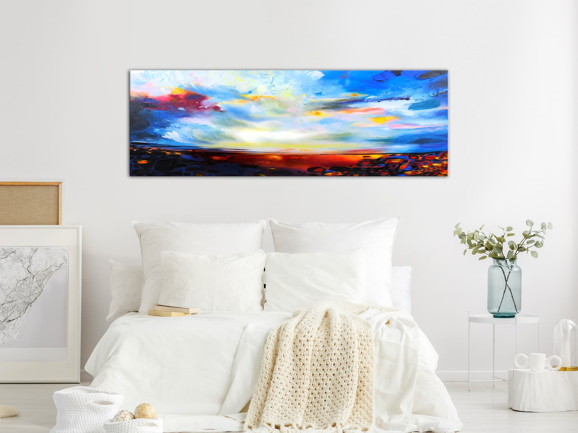 

Obraz - Kolorowe niebo (1-częściowy) wąski (rozmiar 120x40)