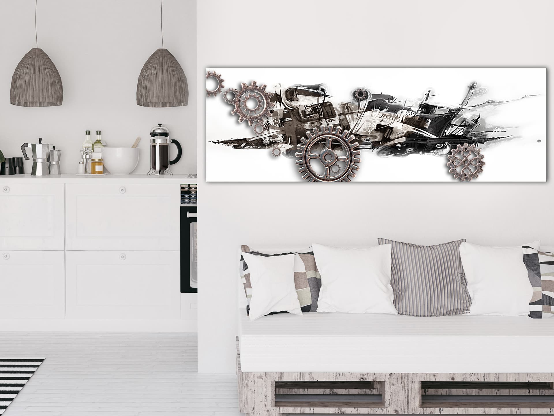 

Obraz - Instalacja (1-częściowy) wąski (rozmiar 135x45)
