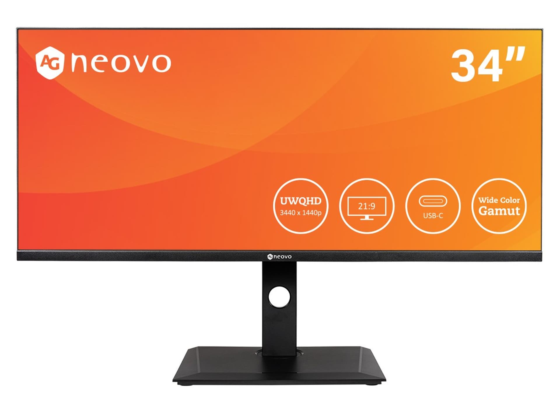 

AG NEOVO MONITOR LED DW3401 USB-C, UWQHD, IPS 34"