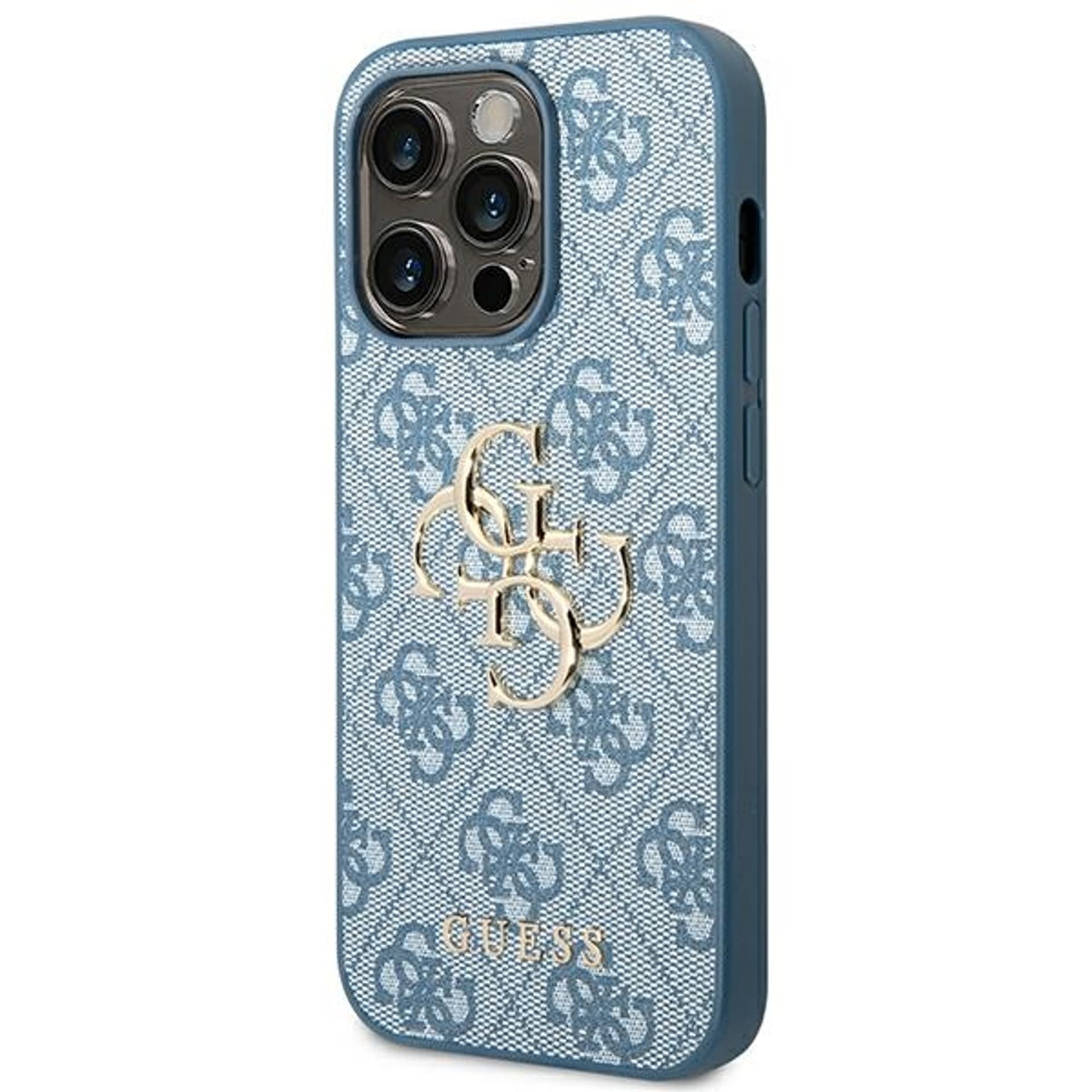 

Guess GUHCP14X4GMGBL iPhone 14 Pro Max 6,7" niebieski/blue hardcase 4G Big Metal Logo