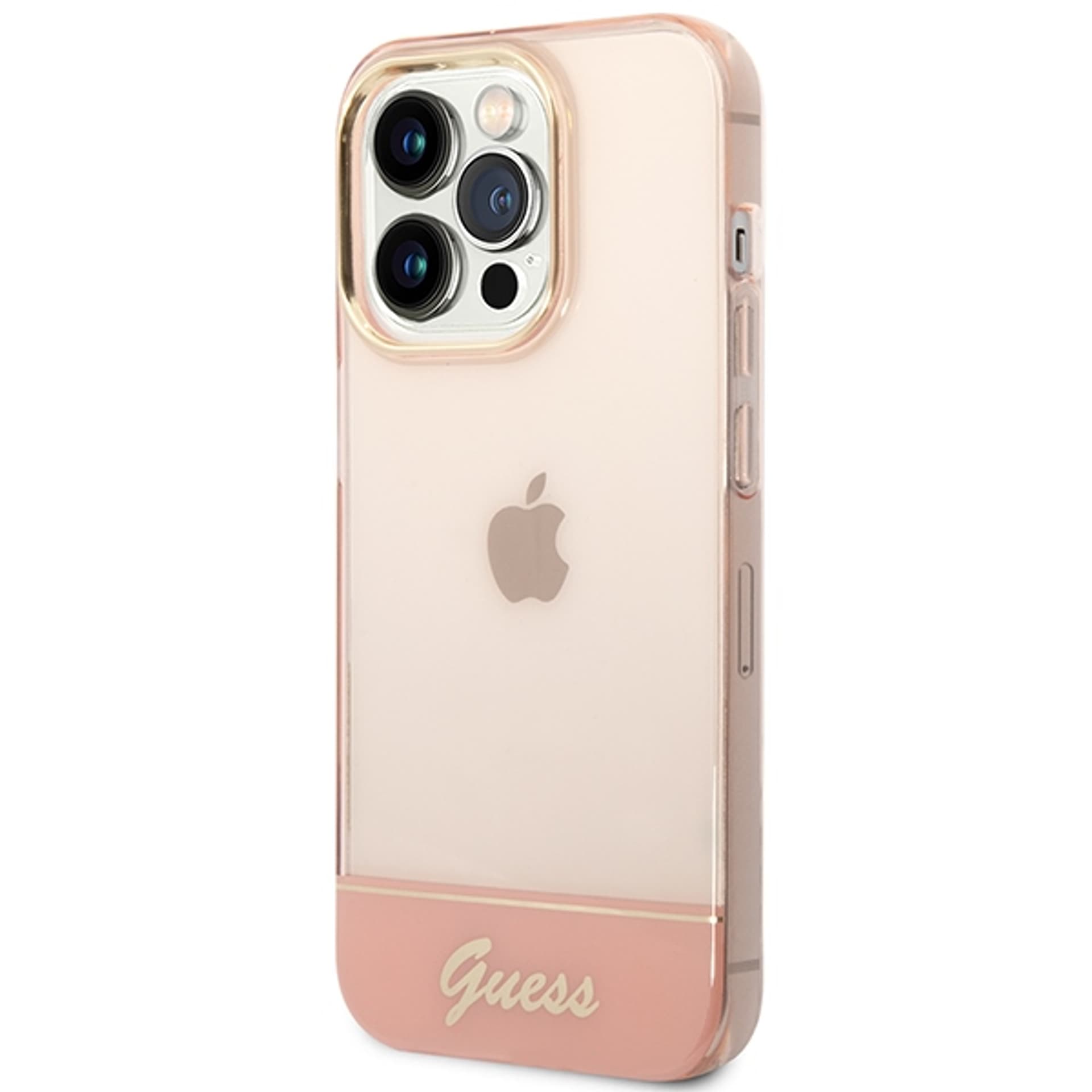 

Guess GUHCP14XHGCOP iPhone 14 Pro Max 6,7" różowy/pink hardcase Translucent