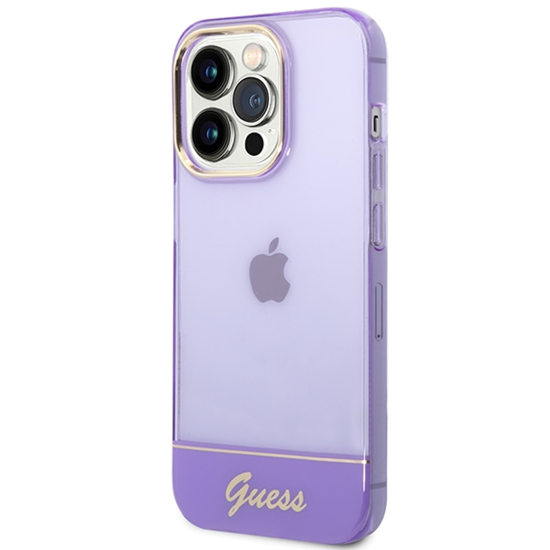 

Guess GUHCP14LHGCOU iPhone 14 Pro 6,1" fioletowy/purple hardcase Translucent