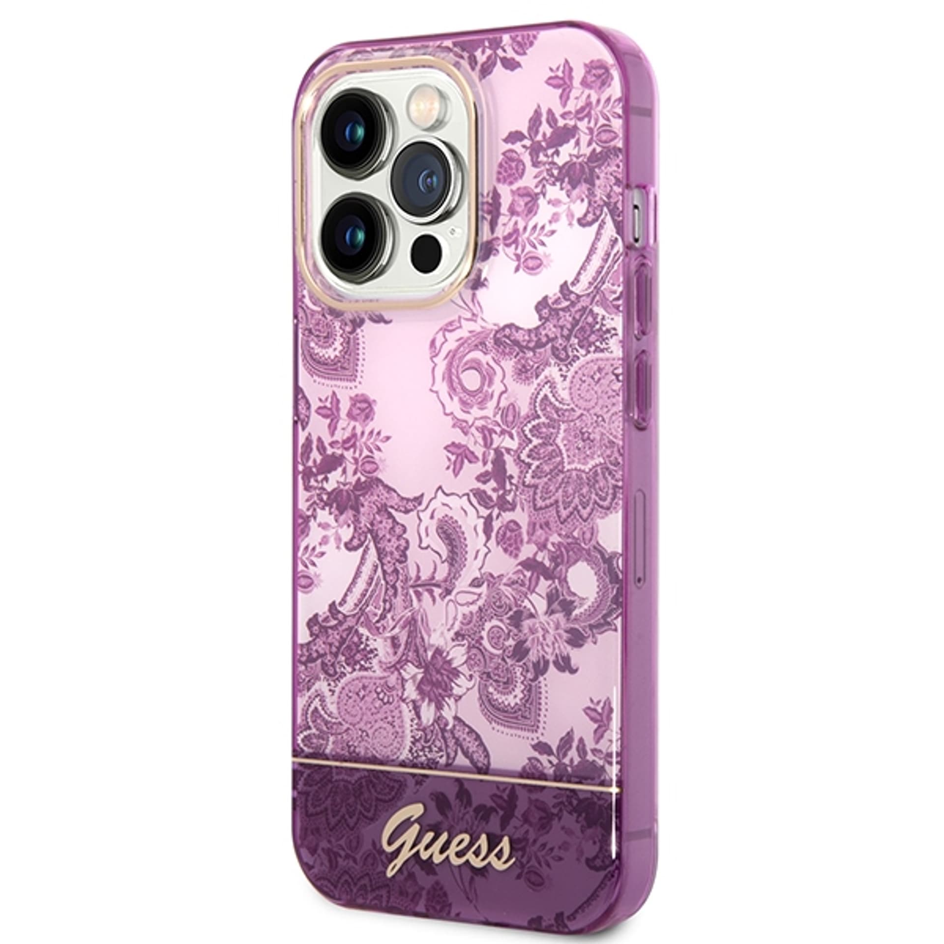 

Guess GUHCP14LHGPLHF iPhone 14 Pro 6,1" fuksja/fuschia hardcase Porcelain Collection