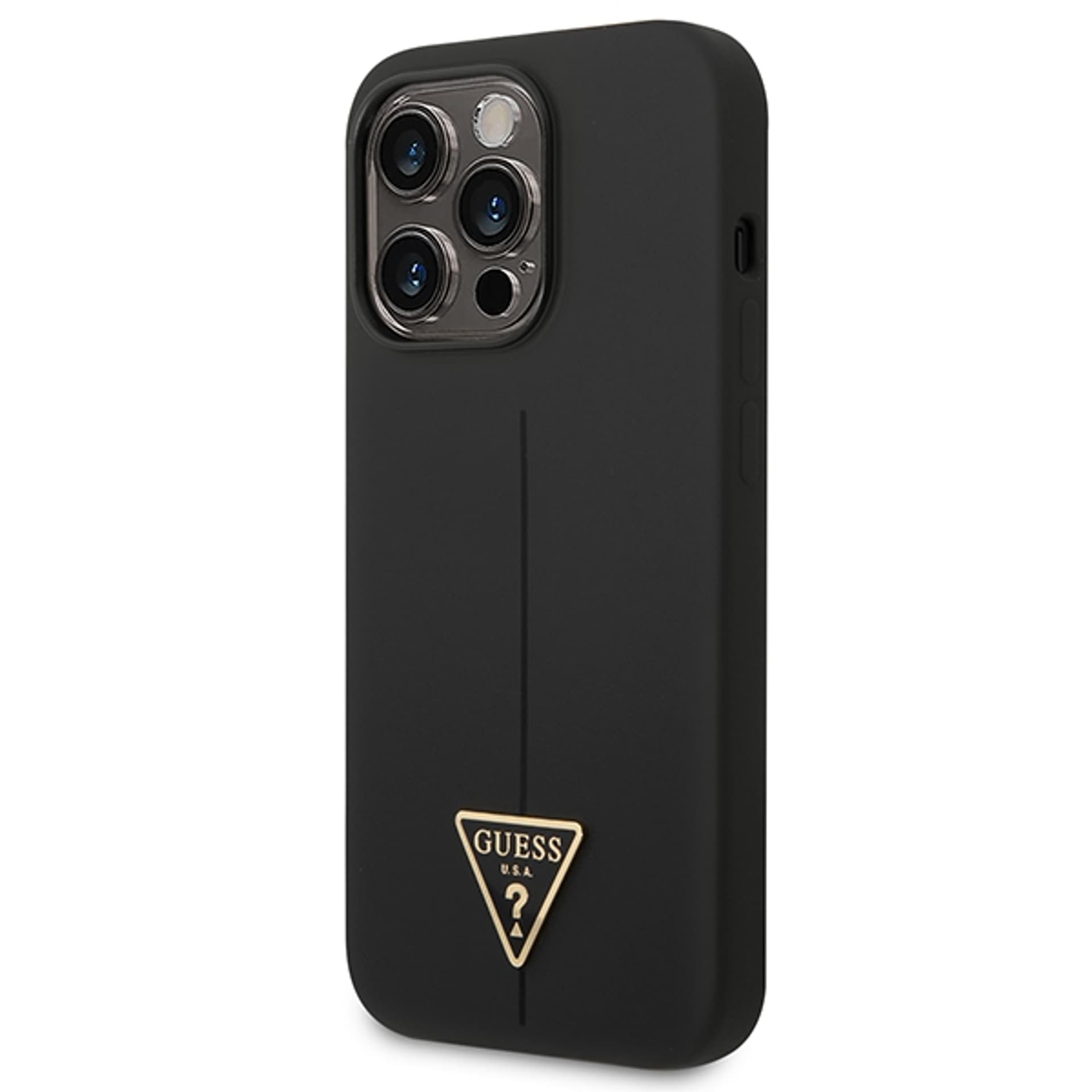 

Guess GUHCP14XSLTGK iPhone 14 Pro Max 6,7" czarny/black hardcase Silicone Triangle
