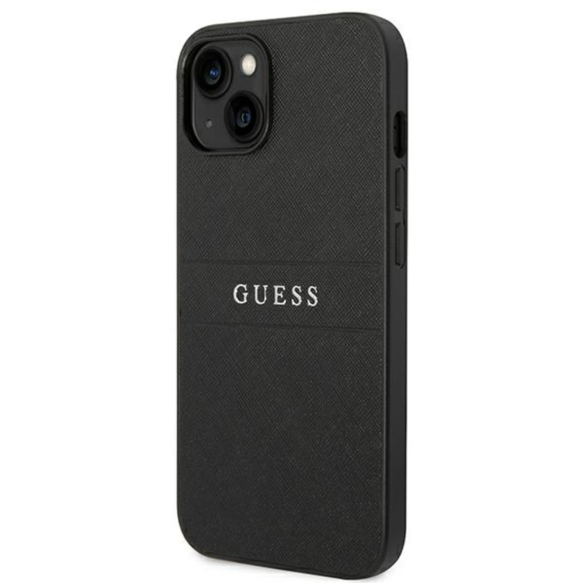 

Guess GUHCP14SPSASBBK iPhone 14 6,1" czarny/black Saffiano Strap