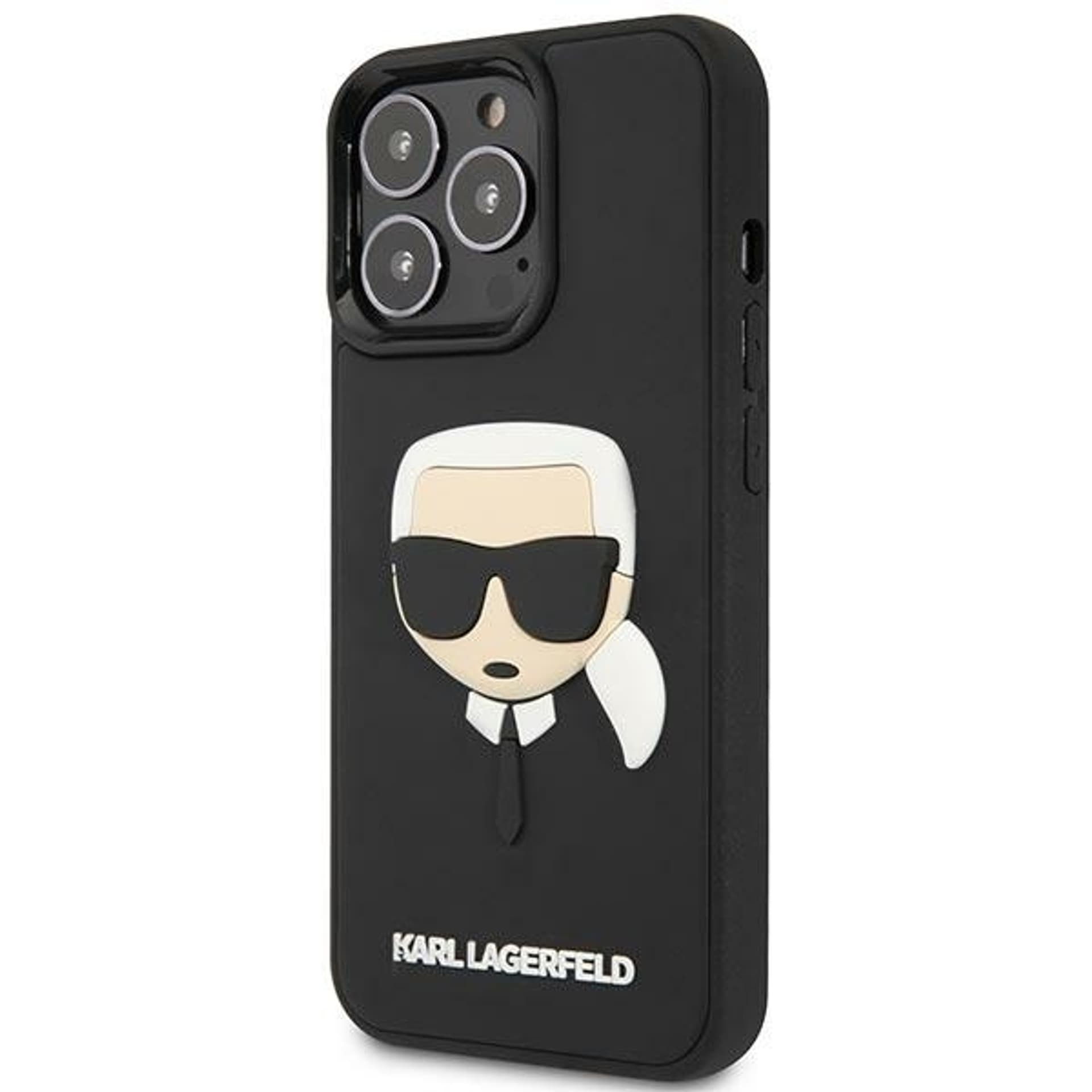 

Karl Lagerfeld KLHCP14XKH3DBK iPhone 14 Pro Max 6,7" czarny/black hardcase 3D Rubber Karl`s Head