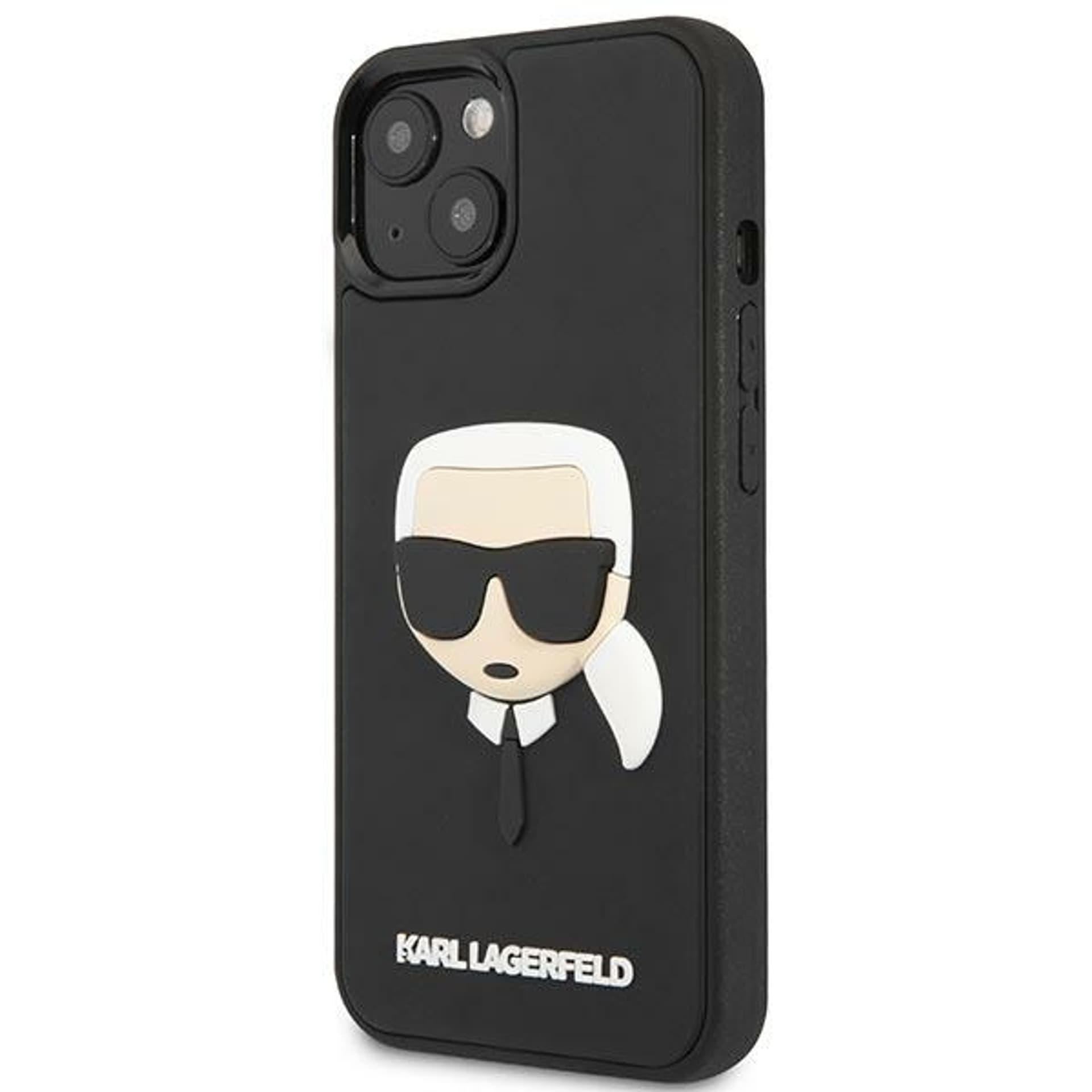 

Karl Lagerfeld KLHCP14MKH3DBK iPhone 14 Plus 6,7" czarny/black hardcase 3D Rubber Karl`s Head