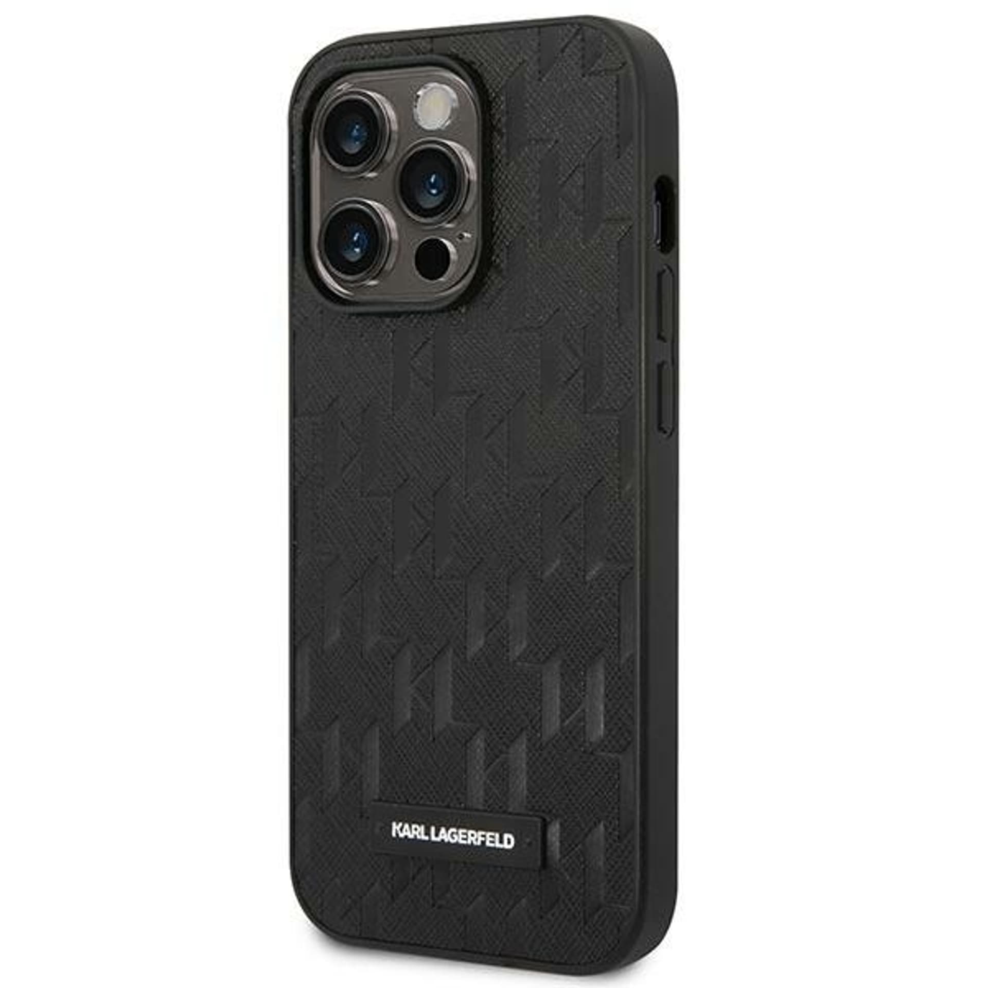 

Karl Lagerfeld KLHCP14XSAKLHPK iPhone 14 Pro Max 6,7" hardcase czarny/black Saffiano Mono Metal Logo