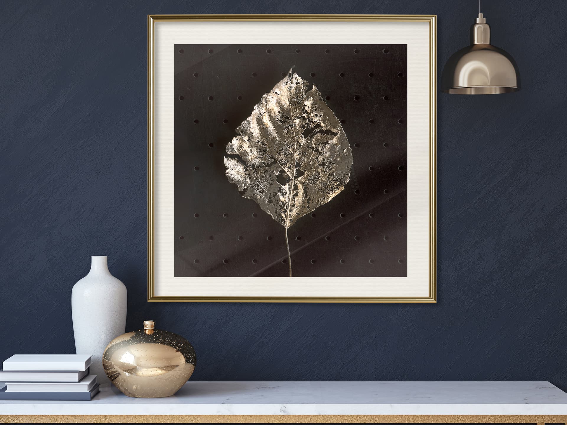 

Plakat - Czas płynie (rozmiar 30x30, wykończenie Rama złota z passe-partout)