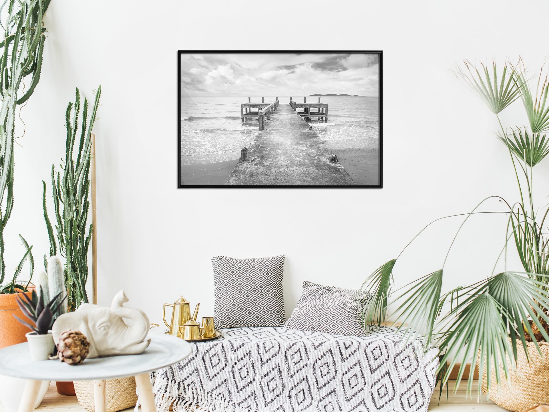 

Plakat - Stare molo (rozmiar 30x20, wykończenie Rama czarna)