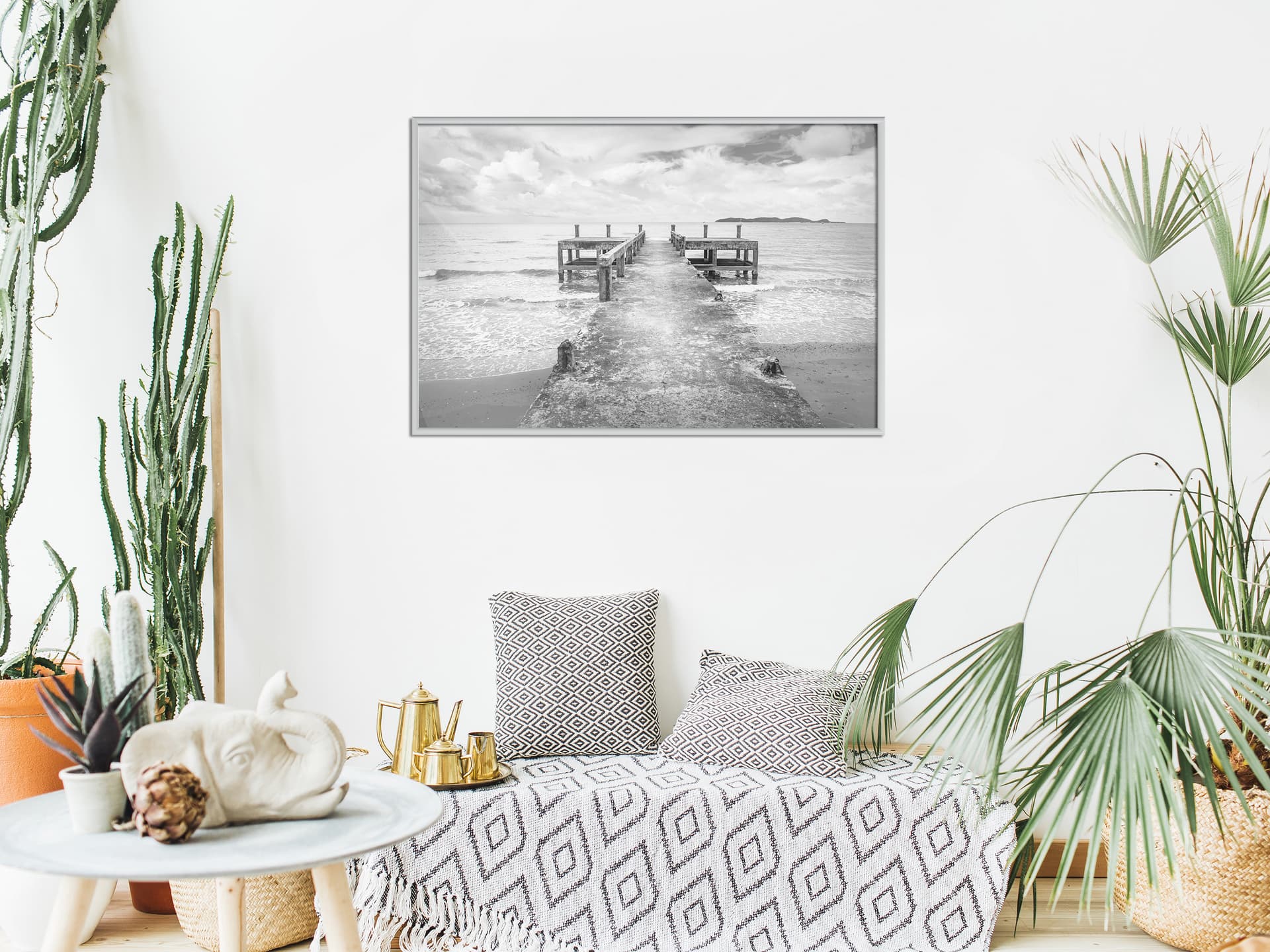 

Plakat - Stare molo (rozmiar 90x60, wykończenie Rama biała)