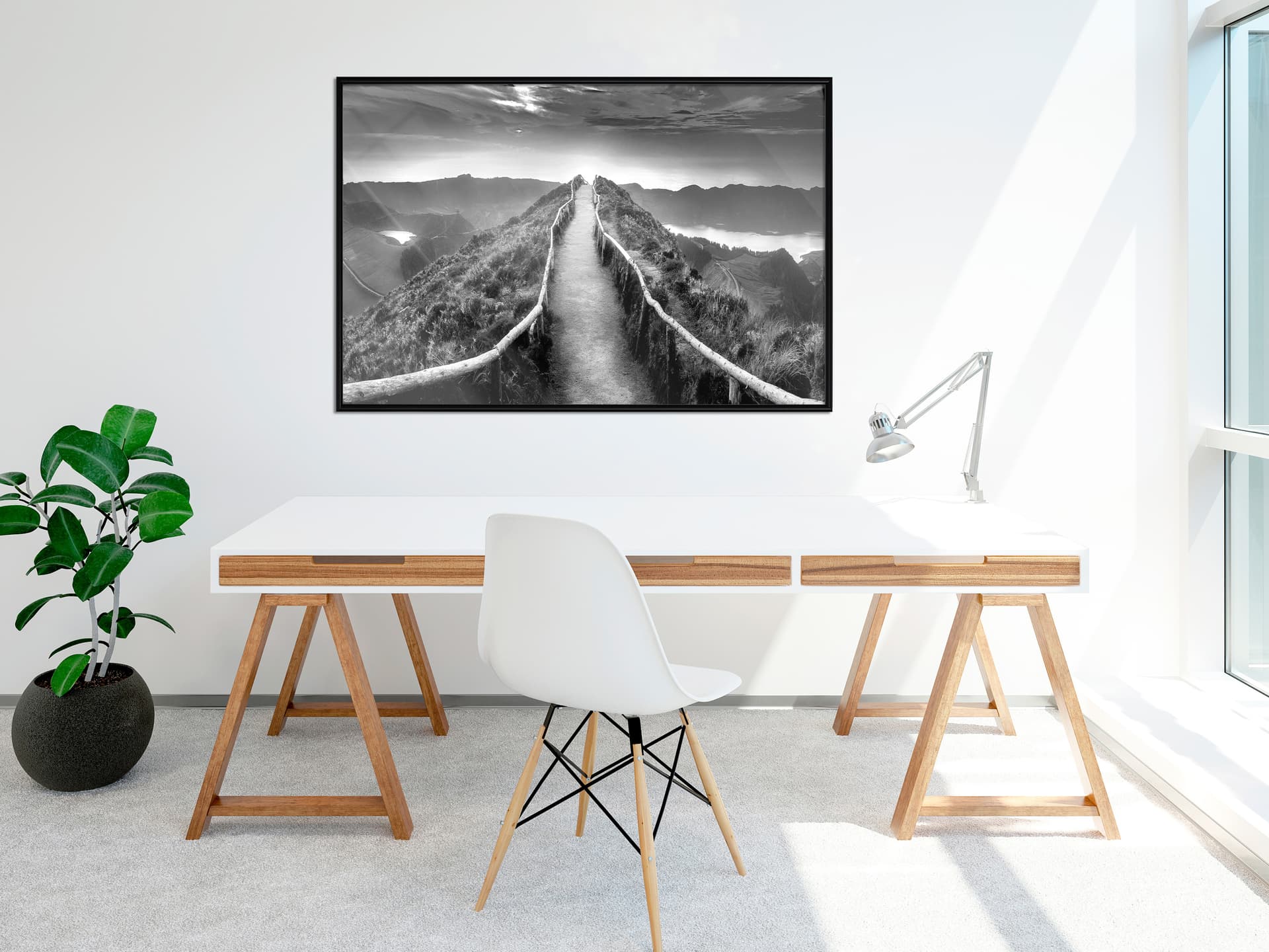 

Plakat - Horyzont (rozmiar 45x30, wykończenie Rama czarna)
