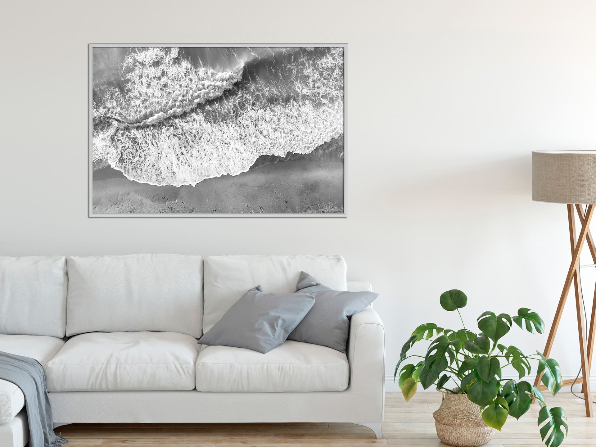 

Plakat - Potęga morza (rozmiar 45x30, wykończenie Rama biała)