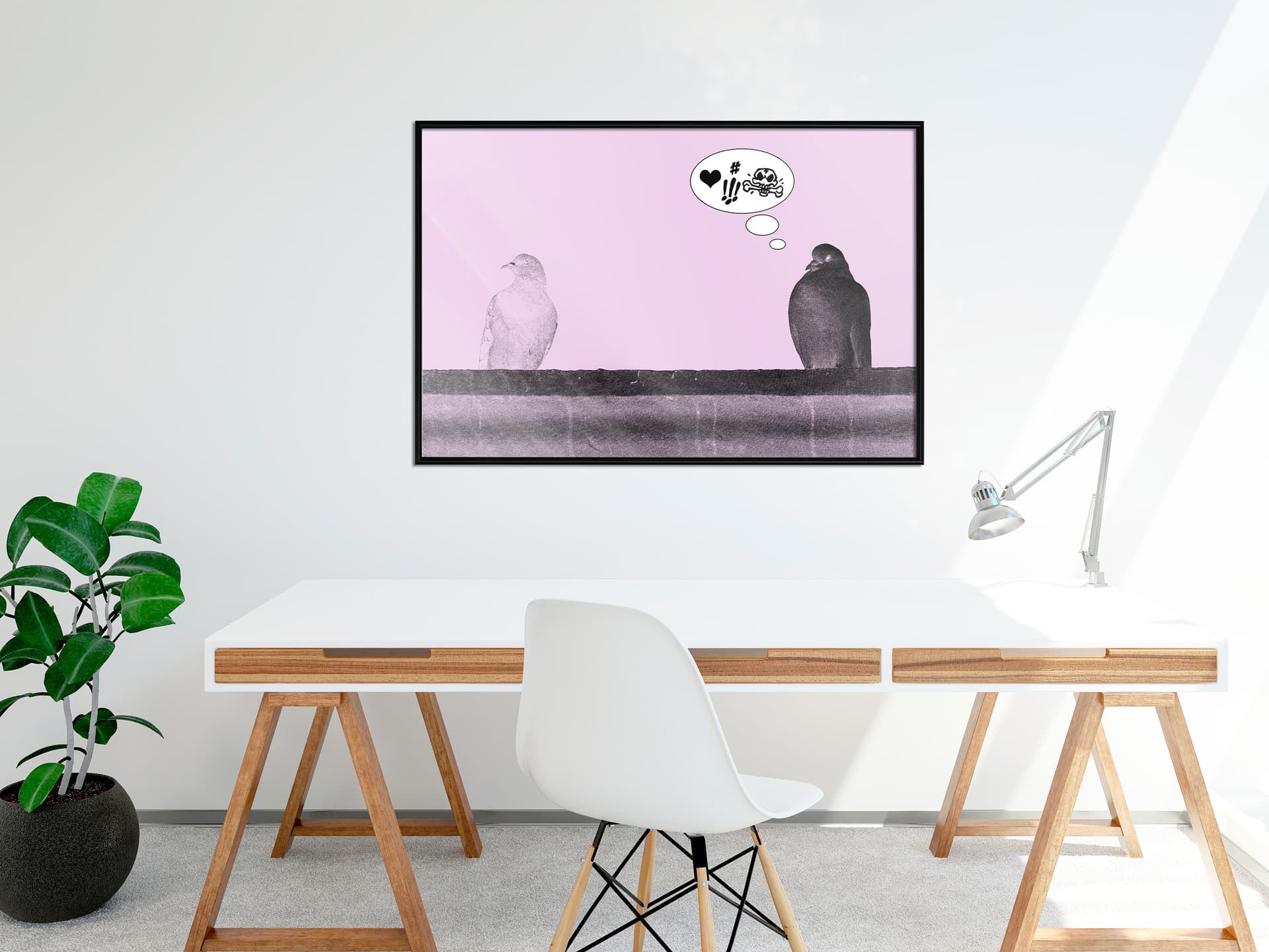 

Plakat - Szorstka miłość (rozmiar 90x60, wykończenie Rama czarna)