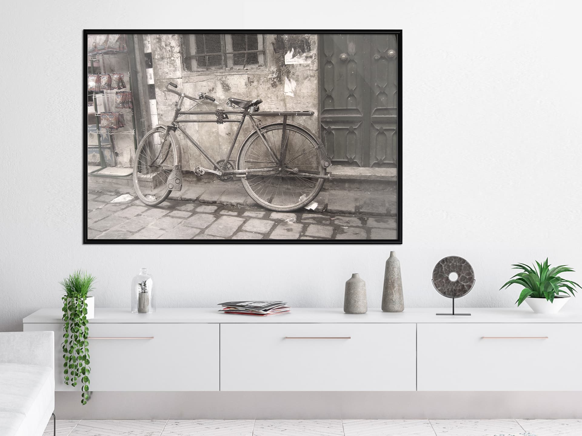 

Plakat - Stary rower (rozmiar 45x30, wykończenie Rama czarna)