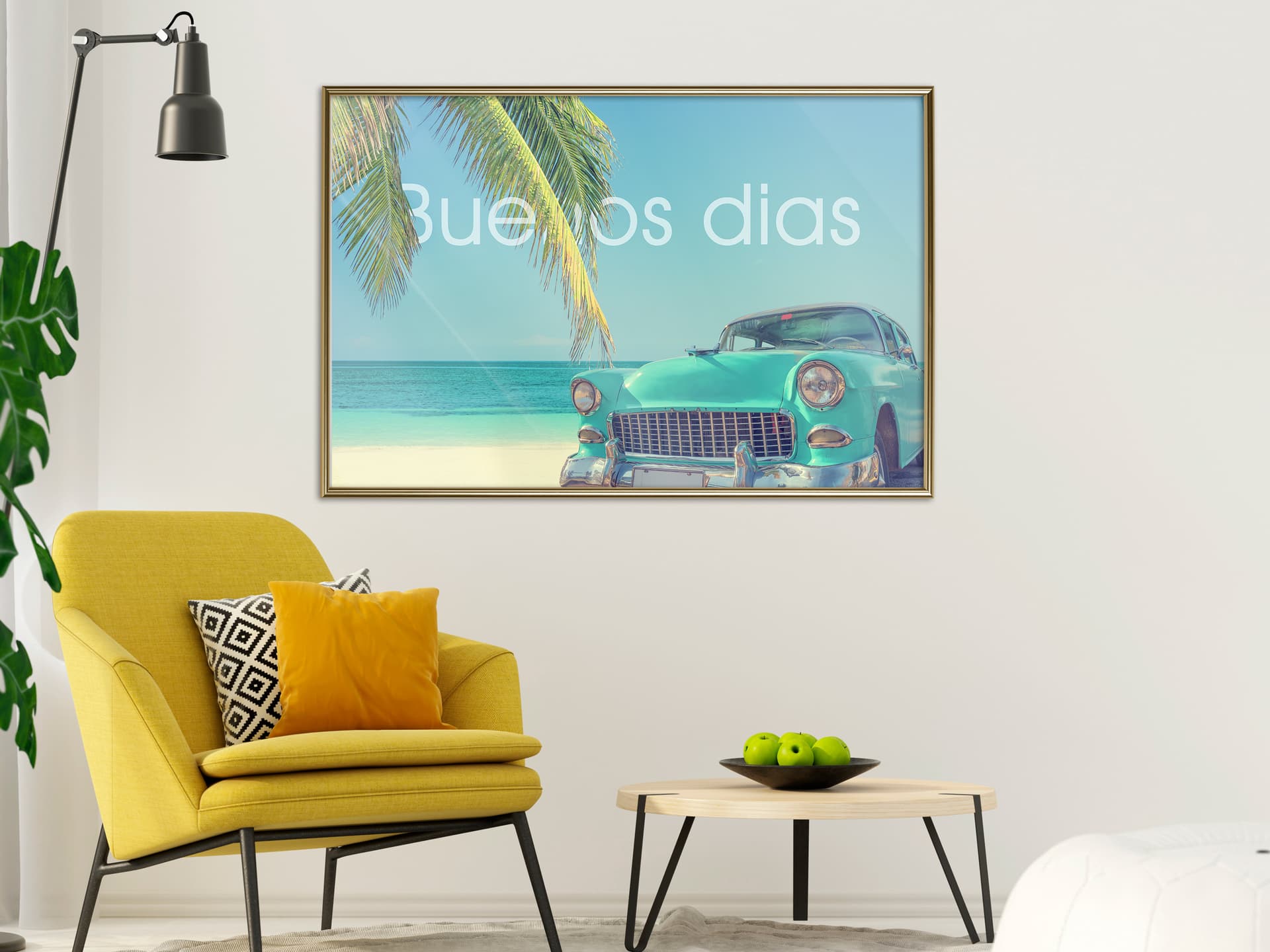 

Plakat - Witajcie w raju (rozmiar 30x20, wykończenie Rama złota)