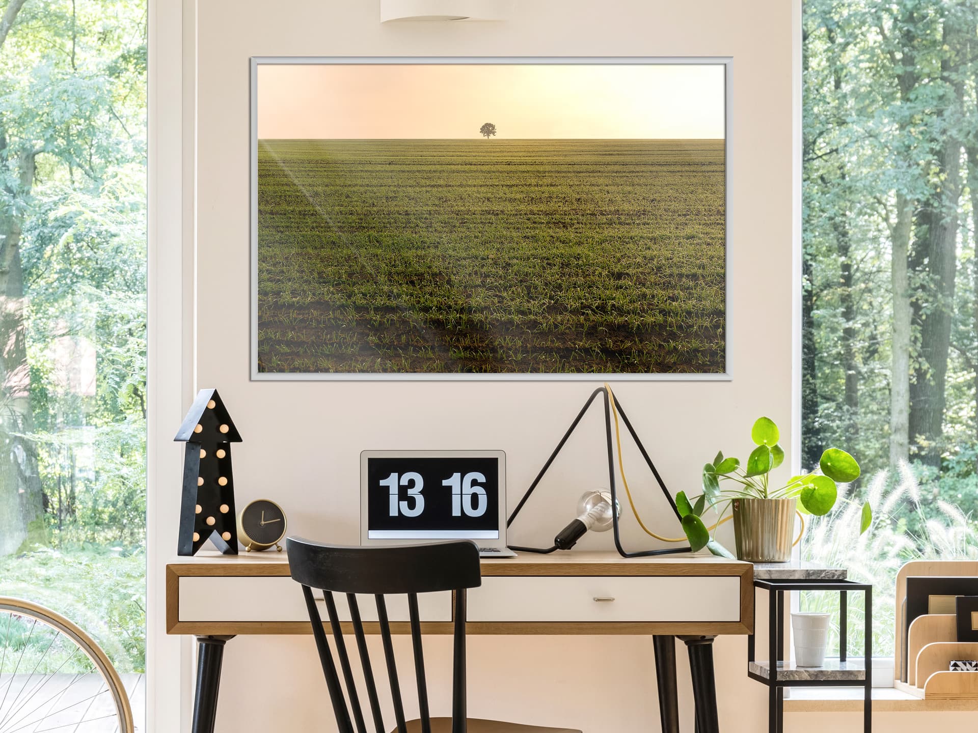

Plakat - Pole uprawne (rozmiar 45x30, wykończenie Rama biała)