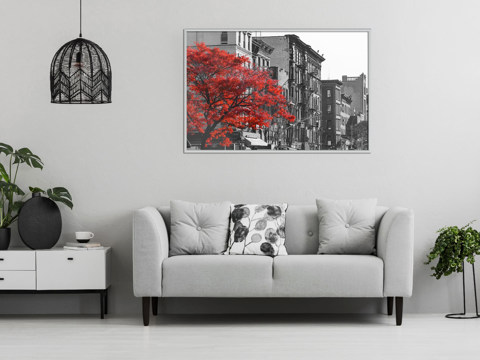 

Plakat - Kolory jesieni II (rozmiar 90x60, wykończenie Rama biała)