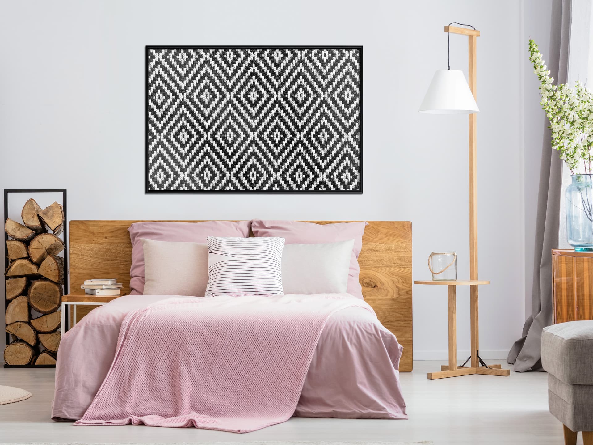 

Plakat - Ruchomy wzór (rozmiar 60x40, wykończenie Rama czarna)