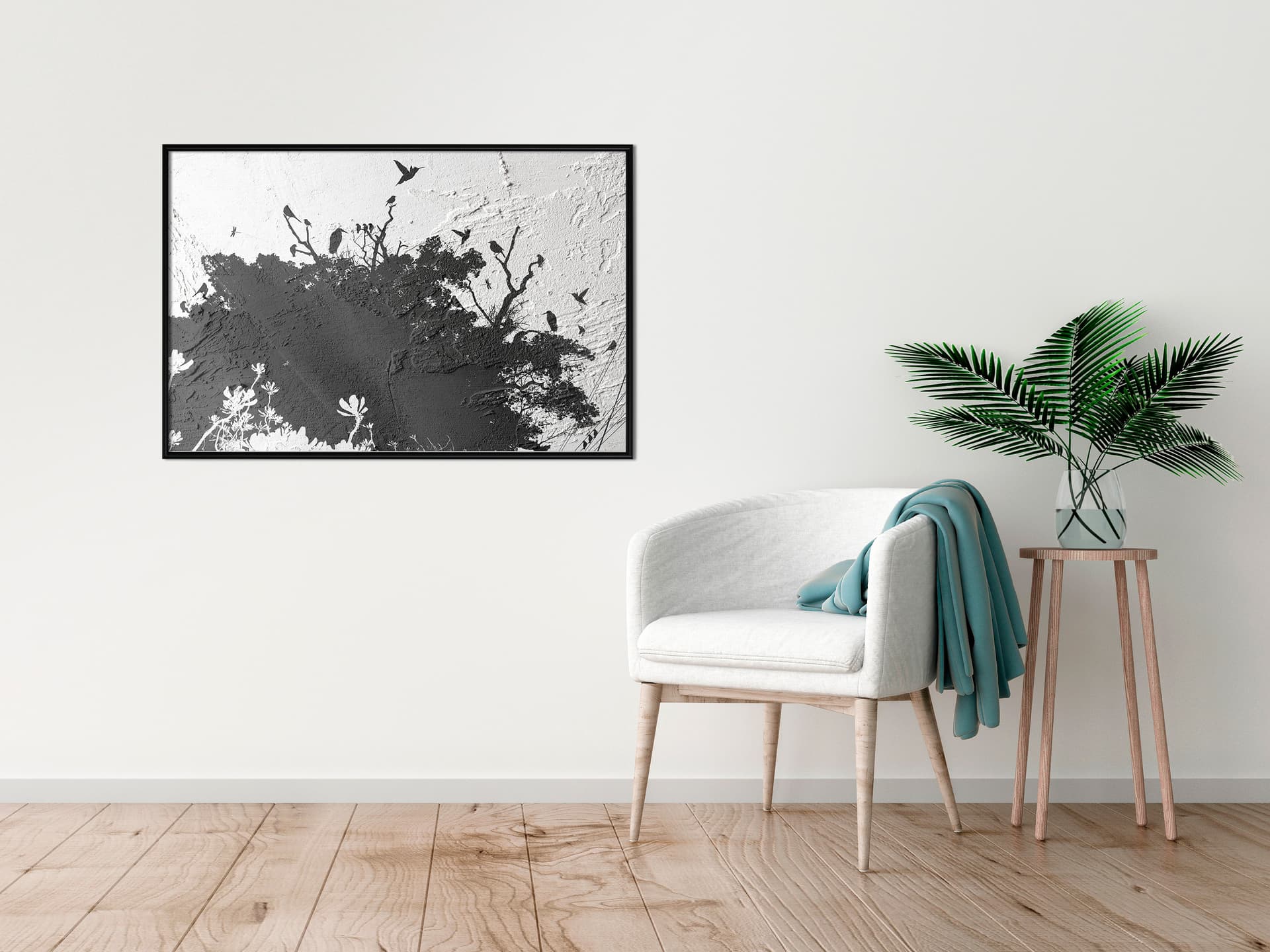 

Plakat - Uciekając od mroku (rozmiar 60x40, wykończenie Rama czarna)