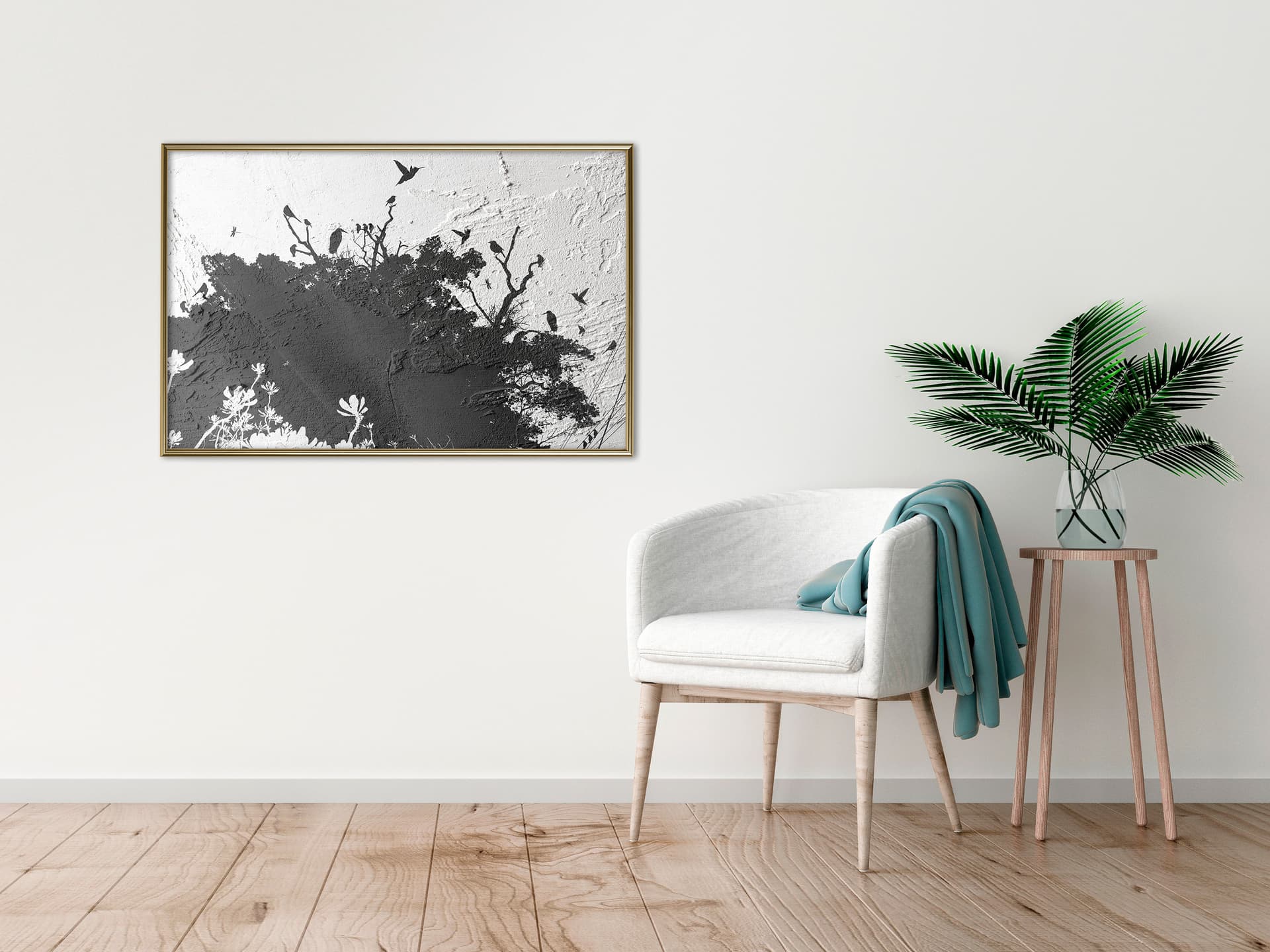 

Plakat - Uciekając od mroku (rozmiar 45x30, wykończenie Rama złota)