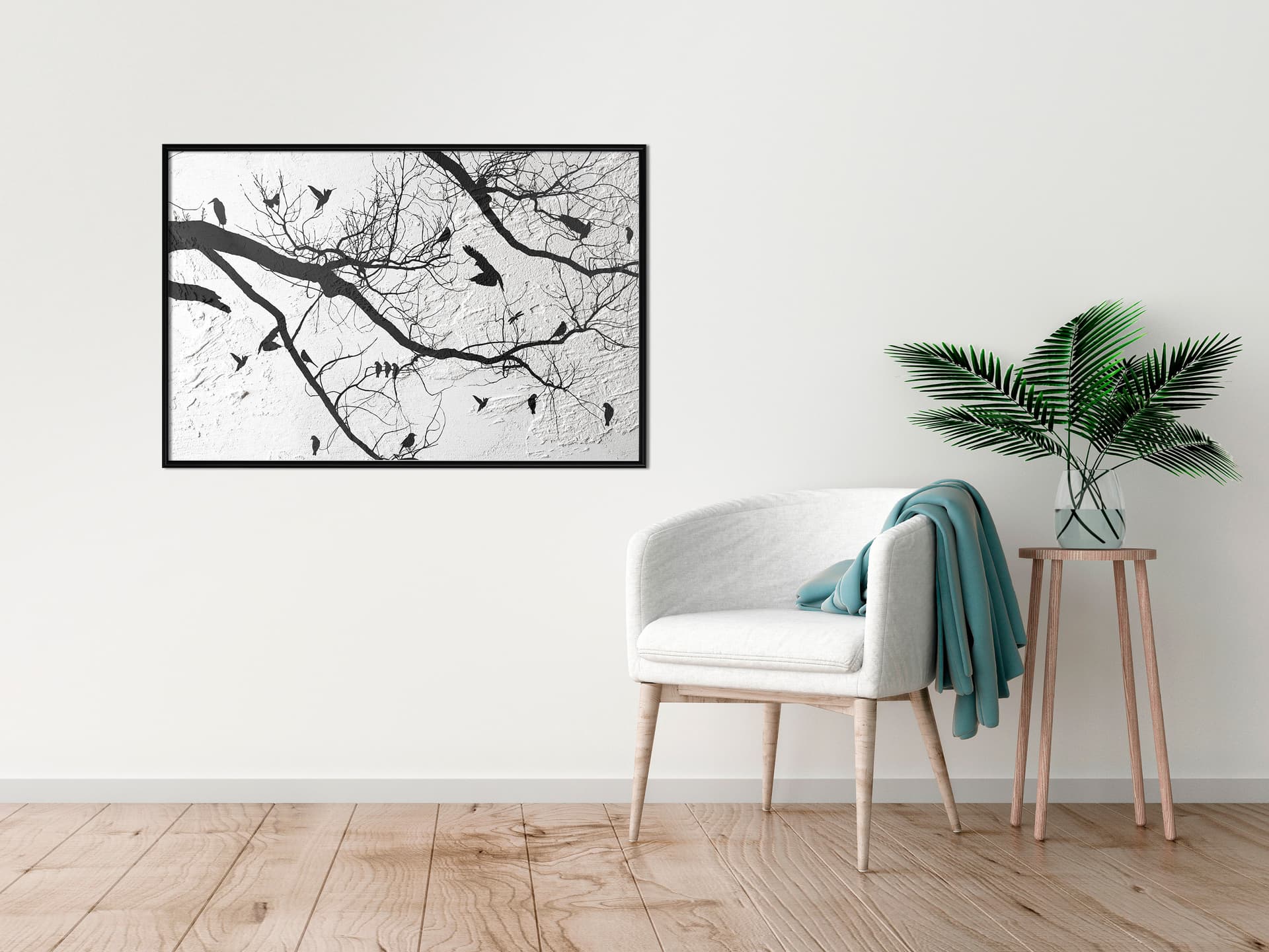 

Plakat - Świergot II (rozmiar 45x30, wykończenie Rama czarna)