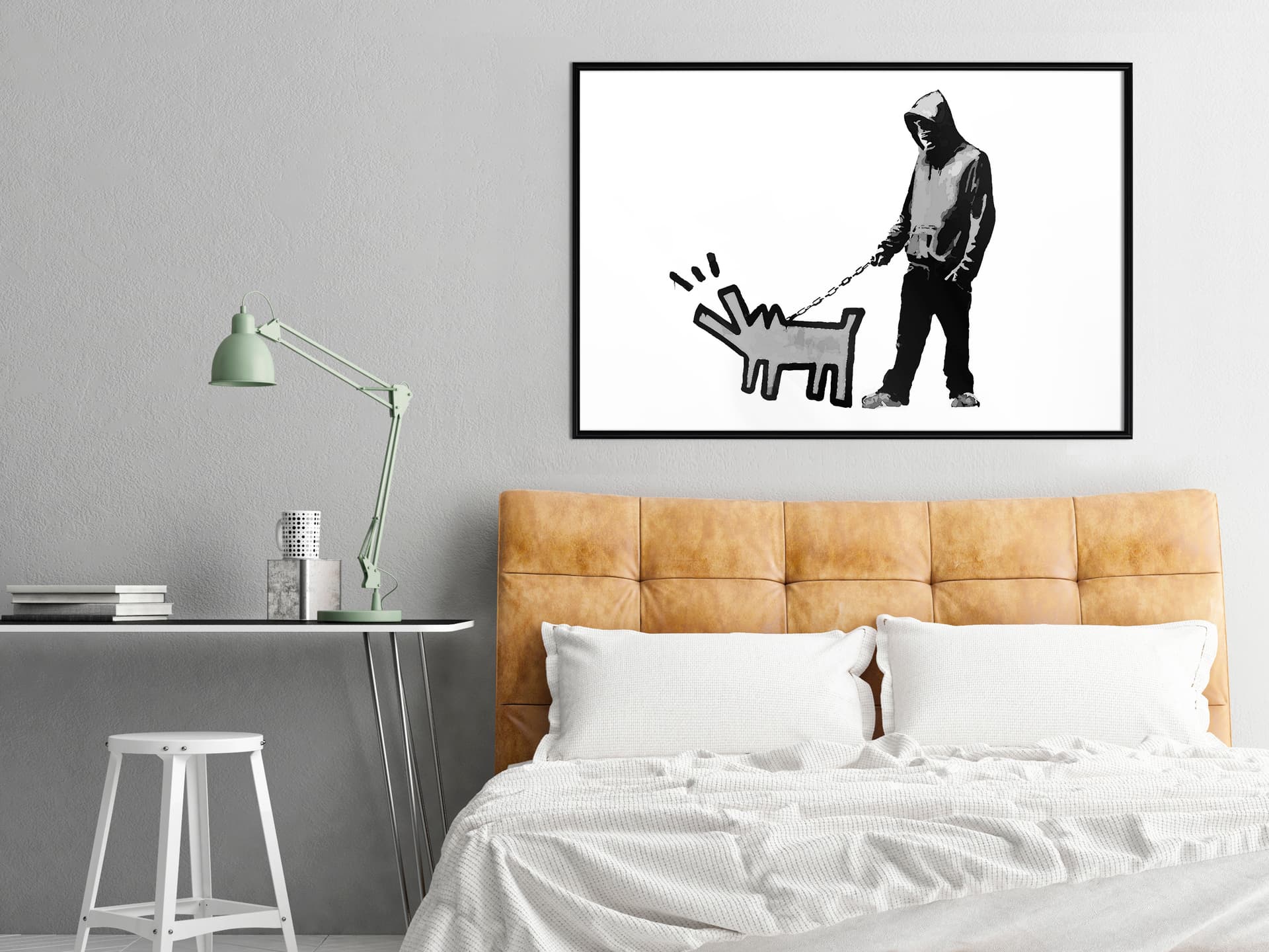 

Plakat - Banksy: Choose Your Weapon (rozmiar 45x30, wykończenie Rama czarna)
