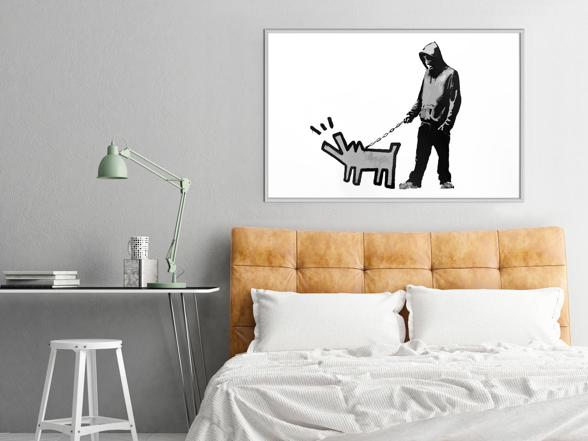 

Plakat - Banksy: Choose Your Weapon (rozmiar 45x30, wykończenie Rama biała)
