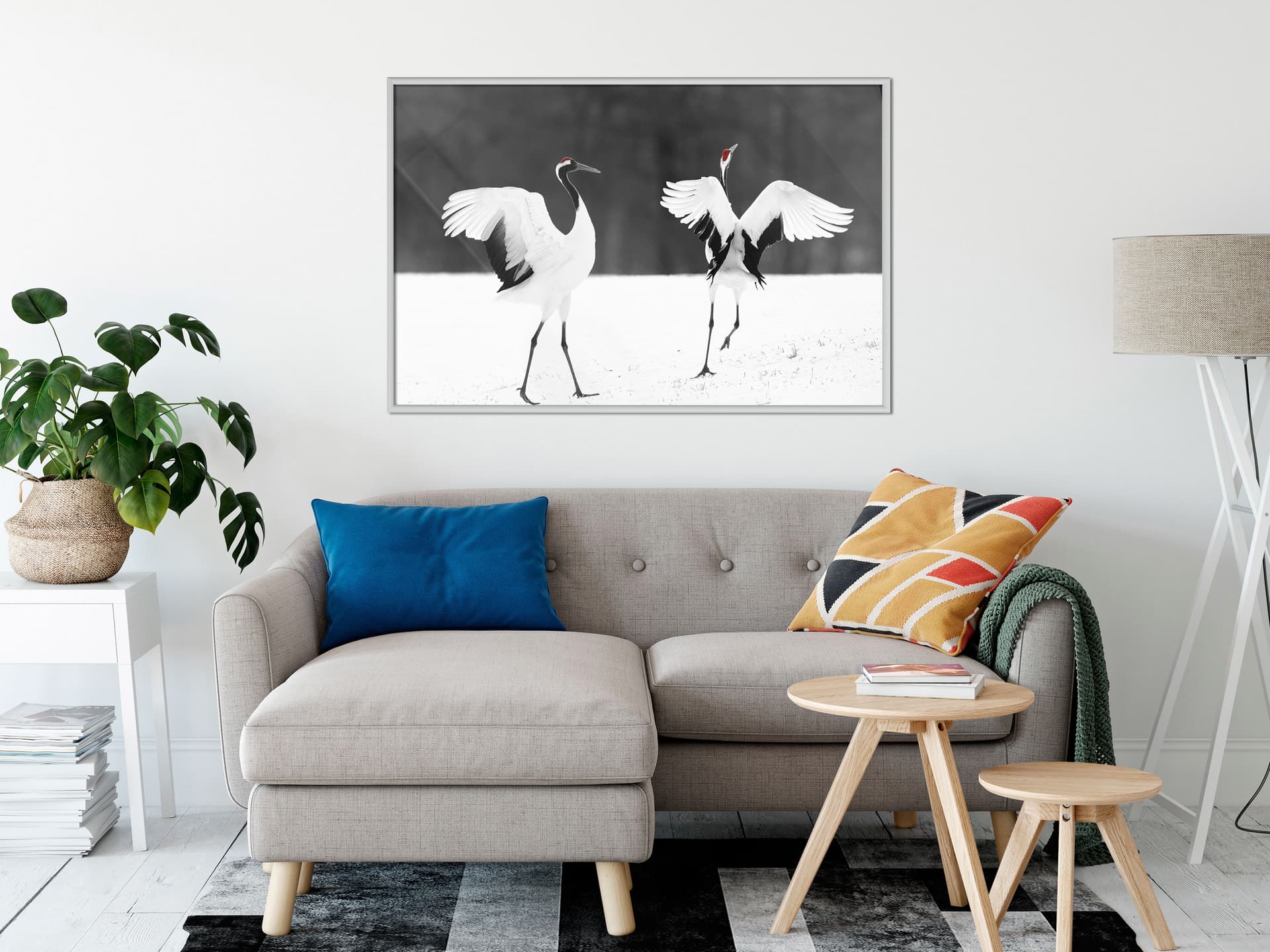 

Plakat - Ptasia randka (rozmiar 30x20, wykończenie Rama biała)